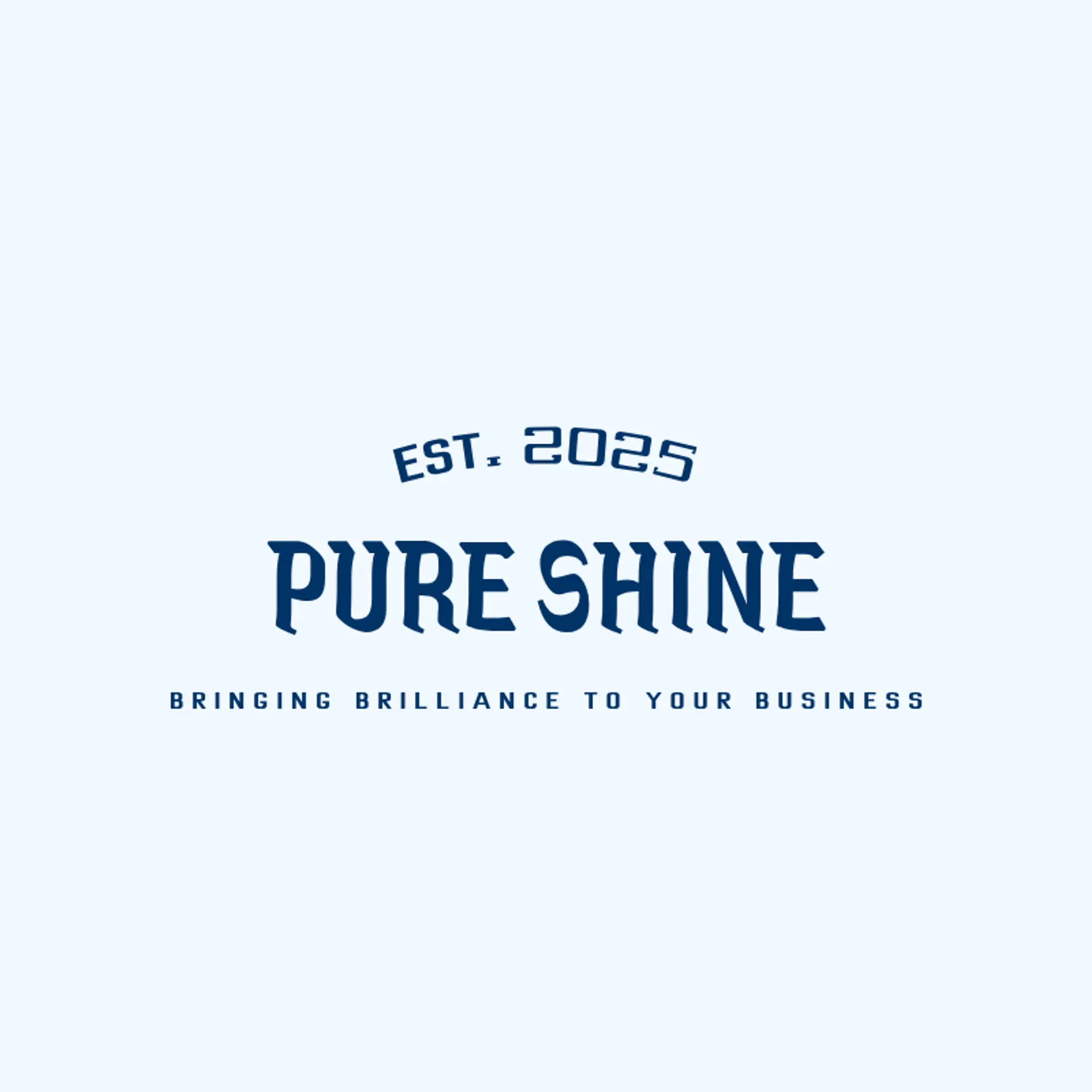 Pure Shine logo for commercial cleaning