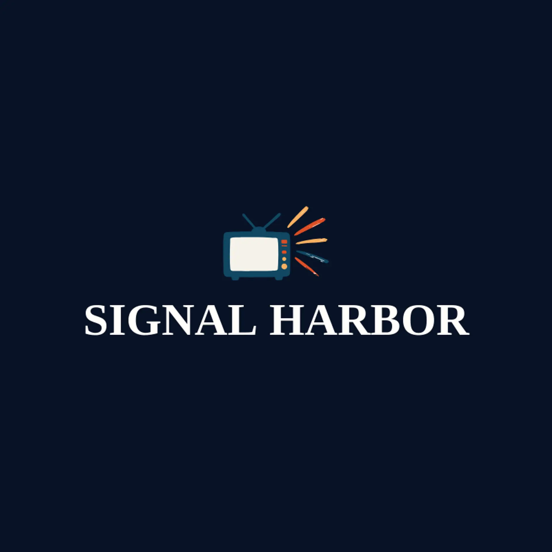 Signal Harbor logo for television