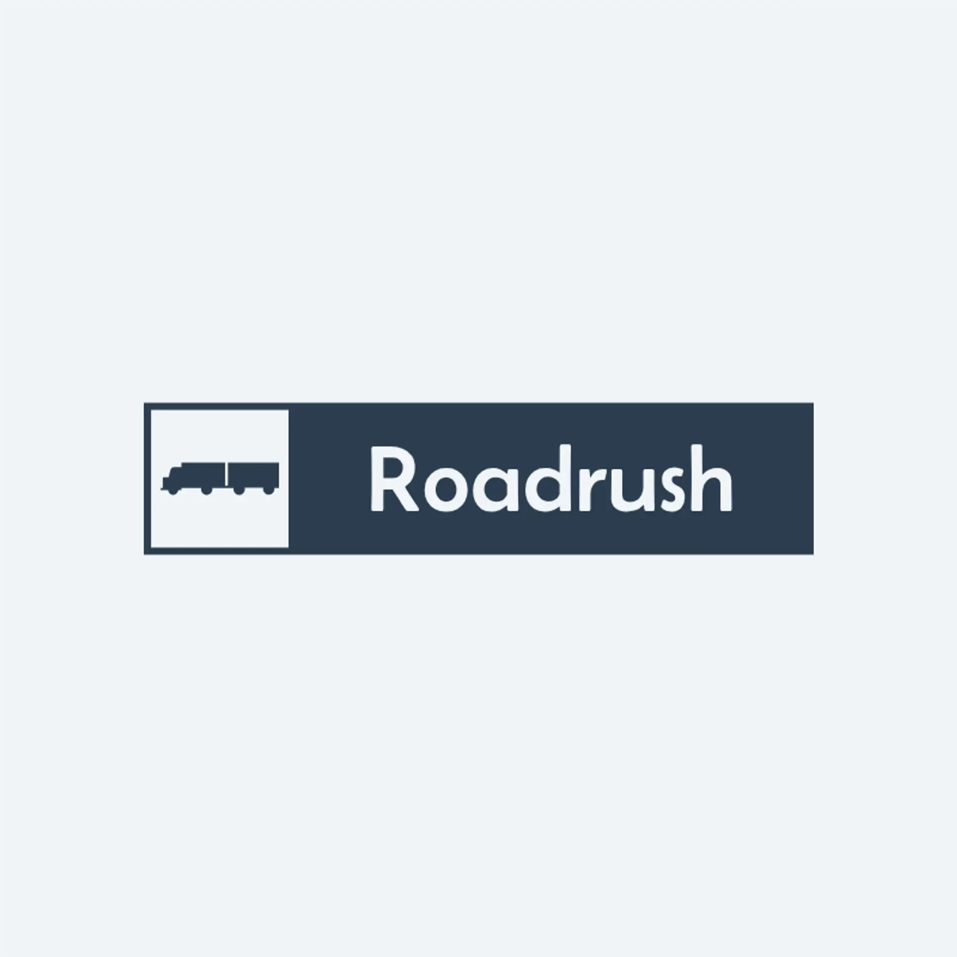 RoadRush logo for automotive truck