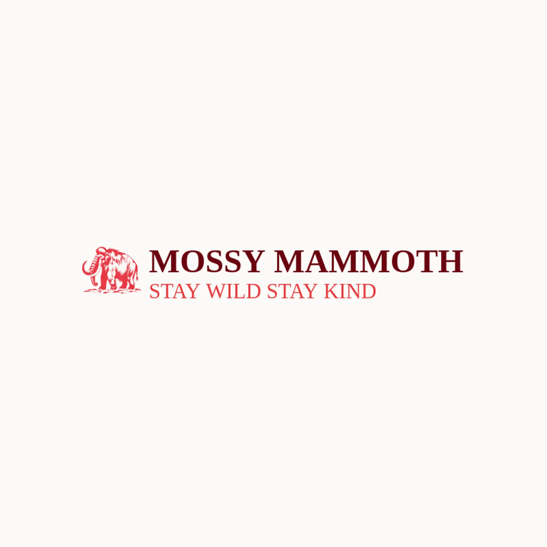 Mossy Mammoth logo for mammoth