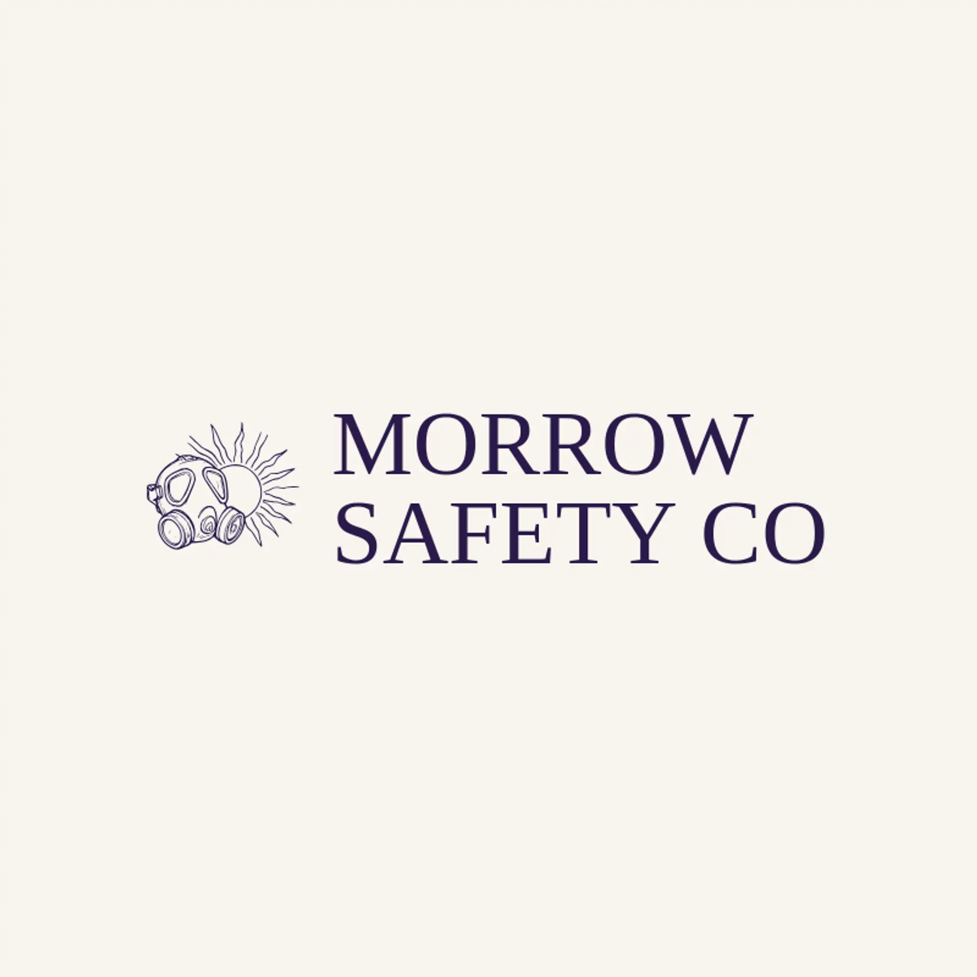 Morrow Safety Co logo for gas mask