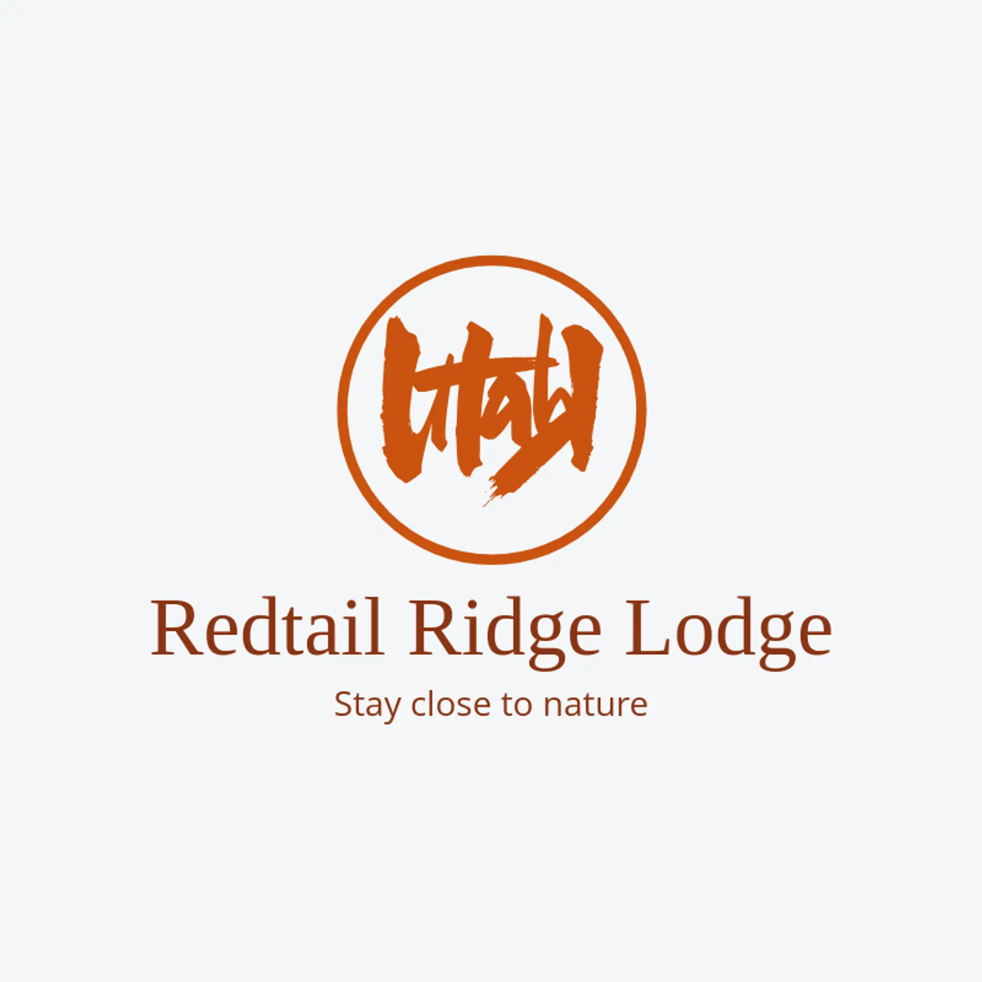 Redtail Ridge Lodge logo for utah