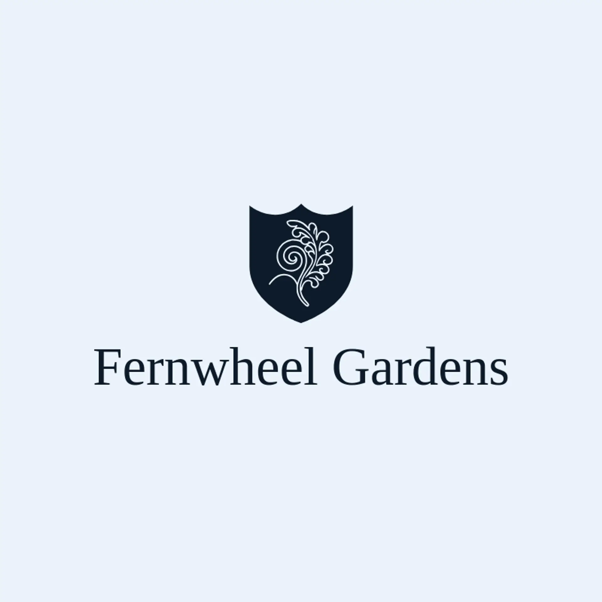 Fernwheel Gardens logo for swirl