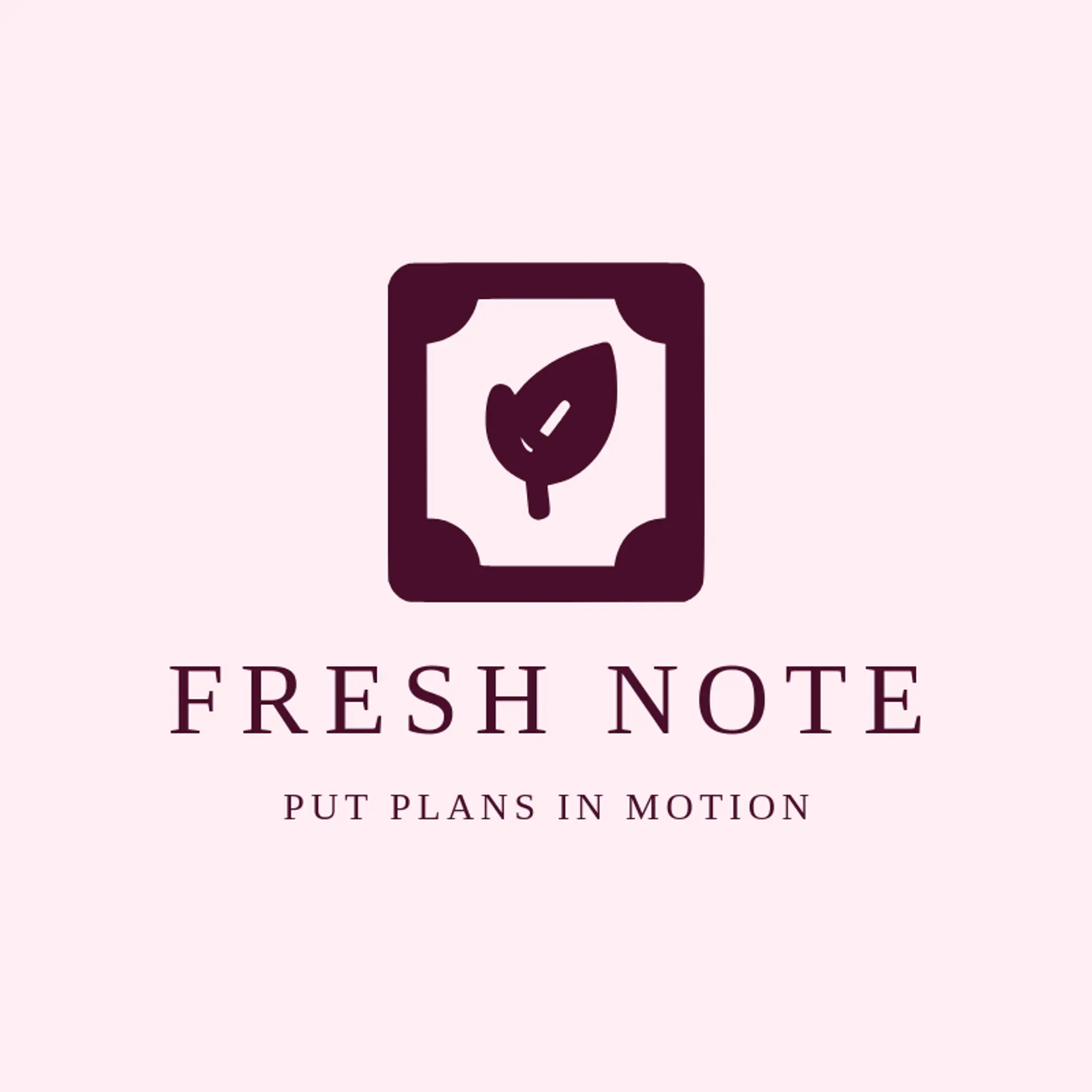 Fresh Note logo for cash