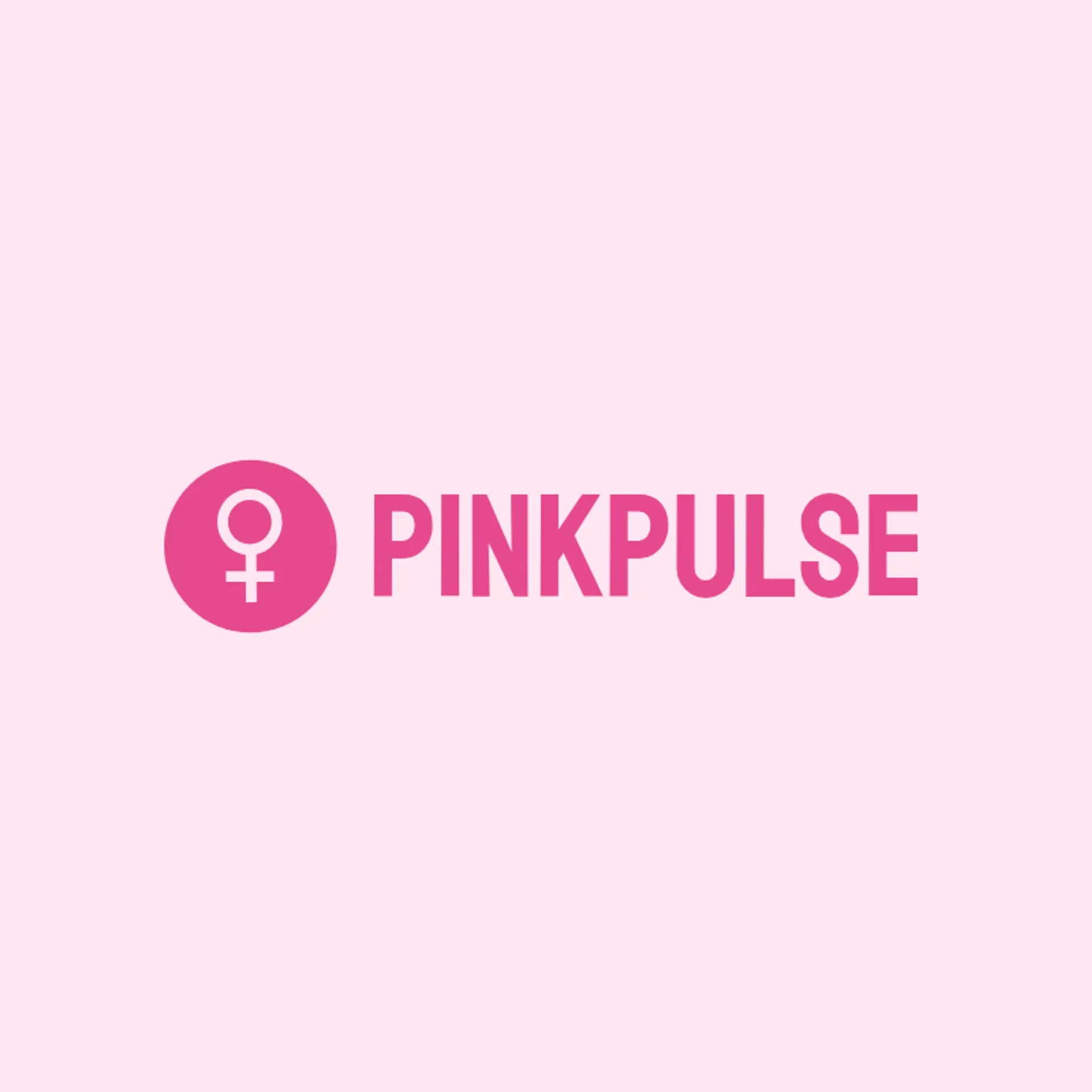 PinkPulse logo for female fitness