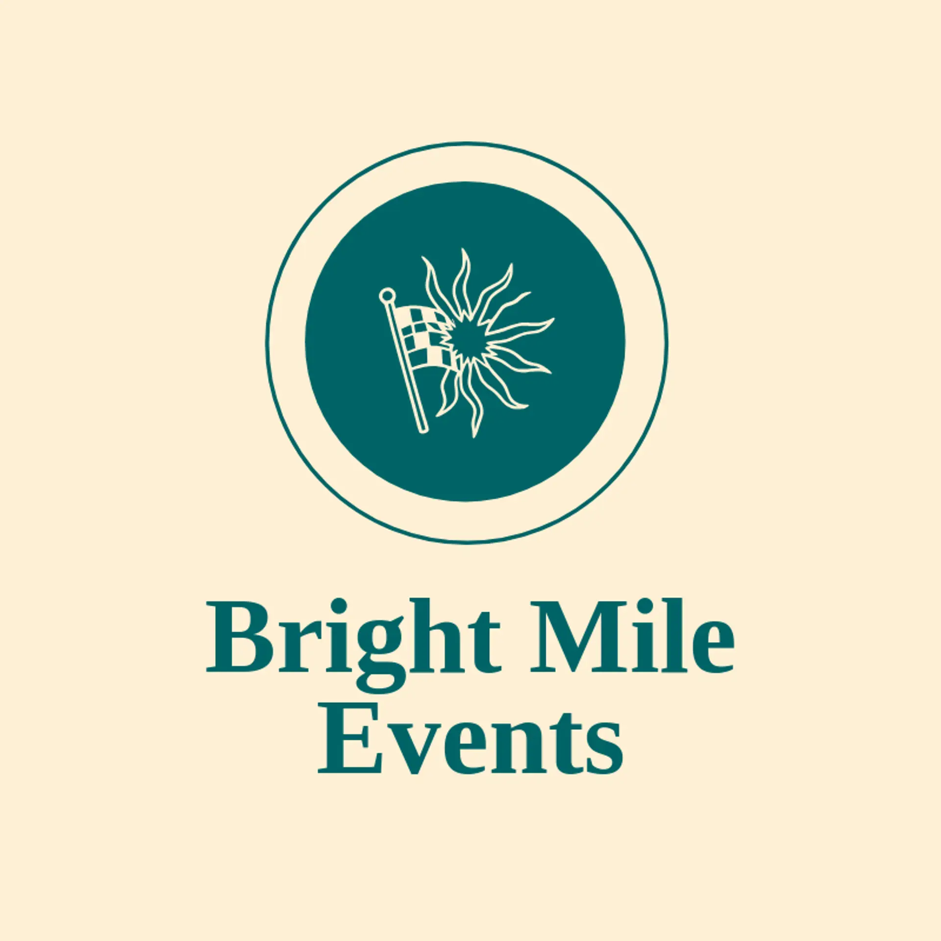 Bright Mile Events logo for race