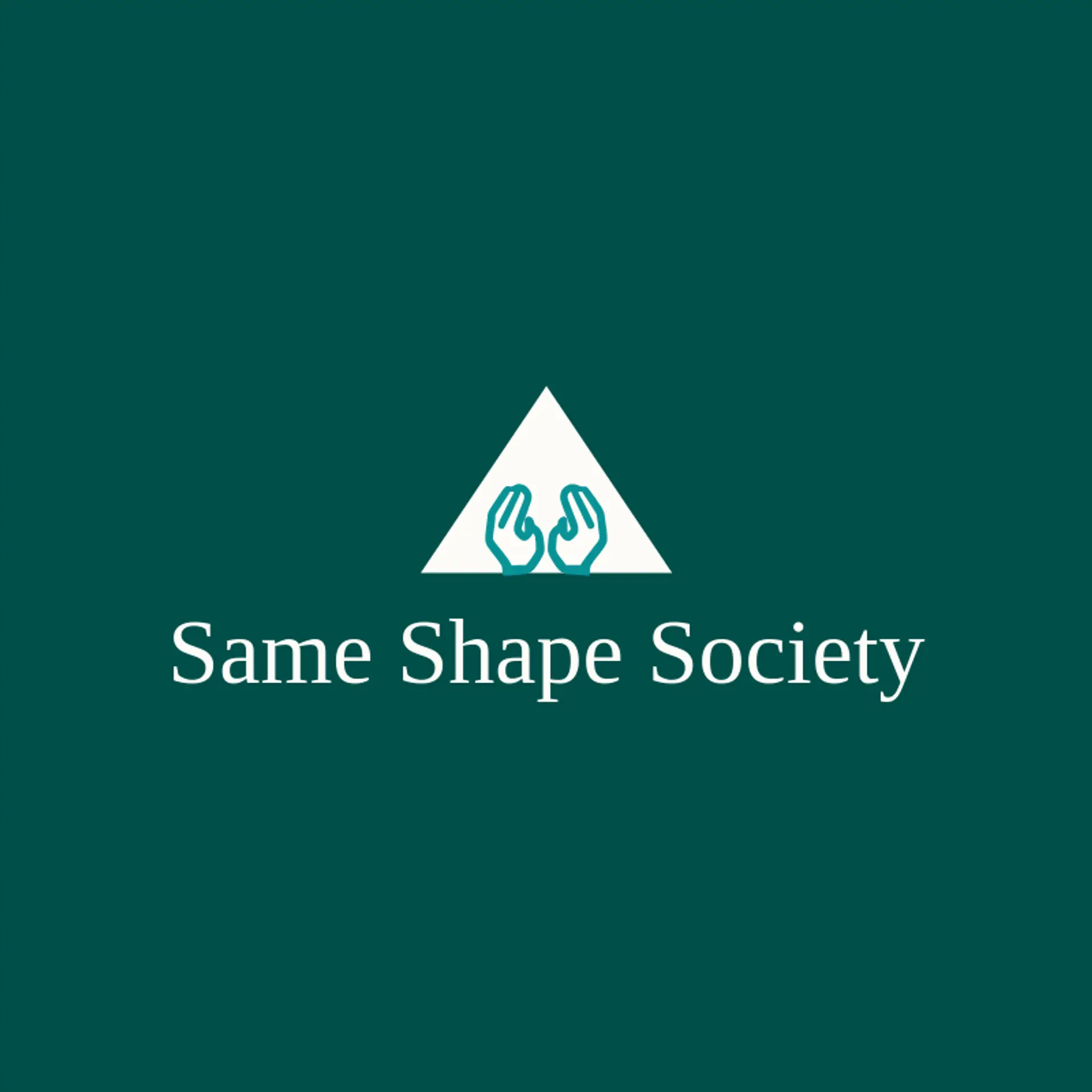 Same Shape Society logo for symmetry