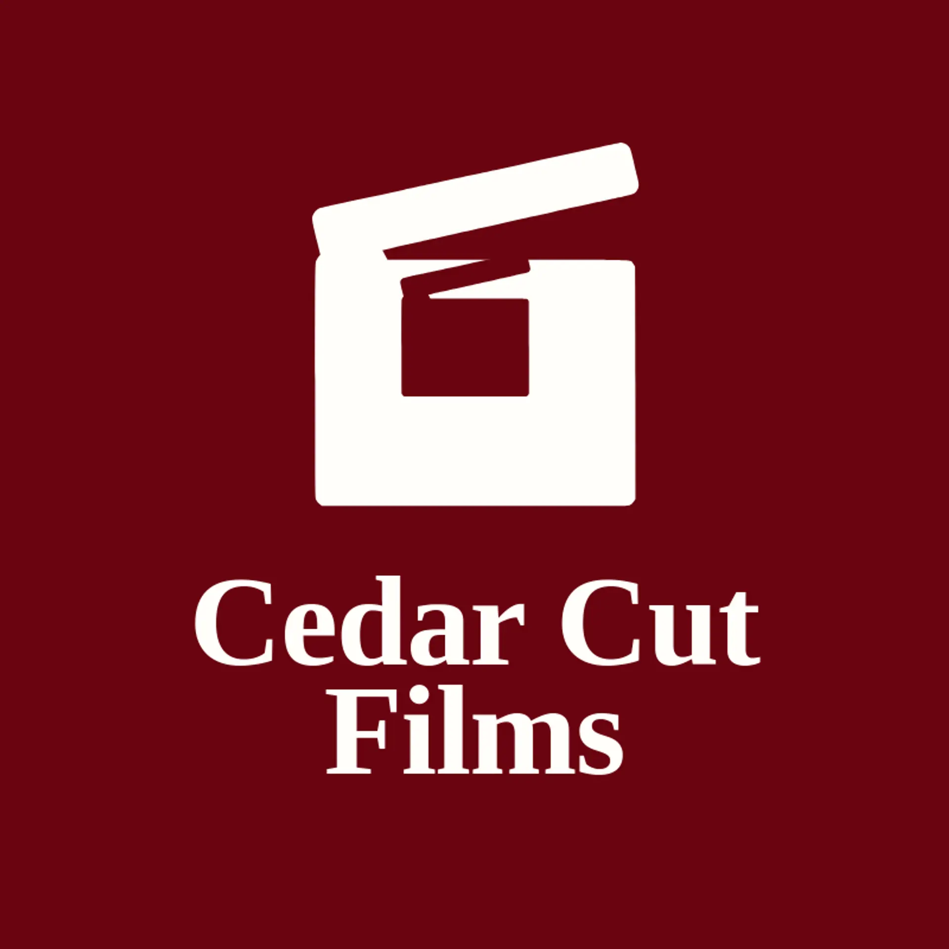 Cedar Cut Films logo for film