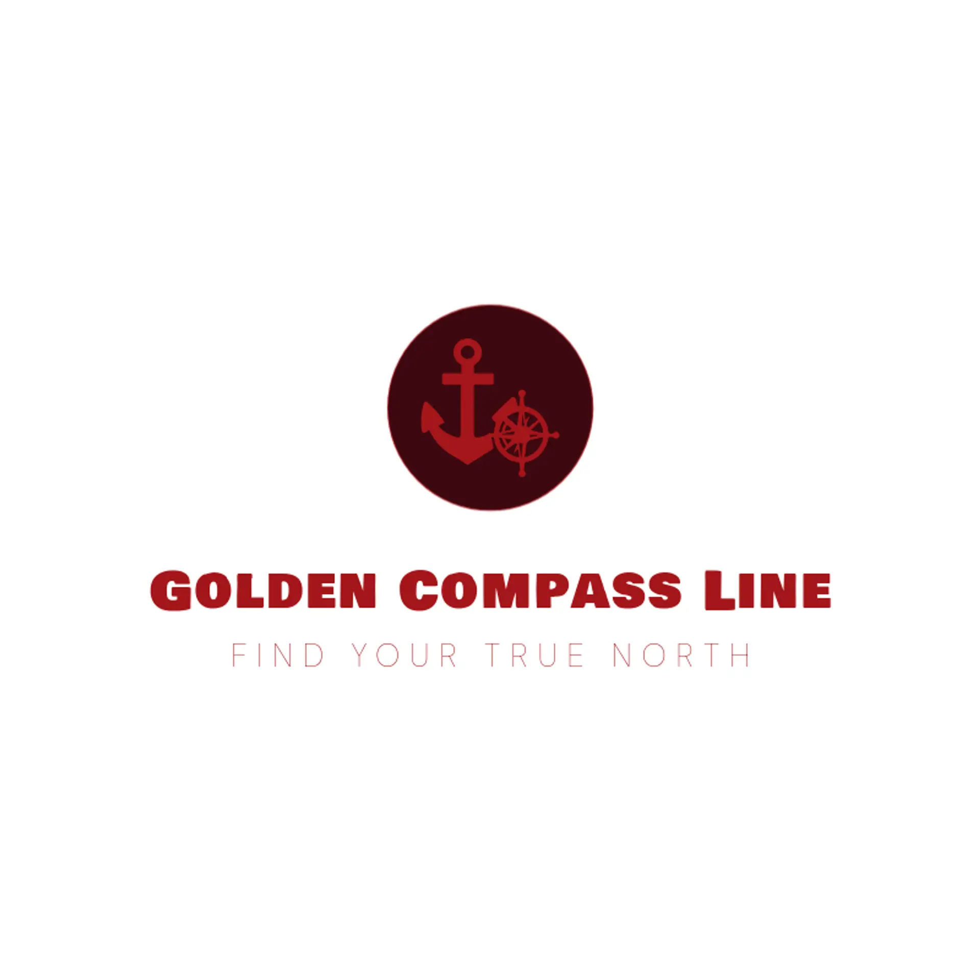 Golden Compass Line logo for cruise