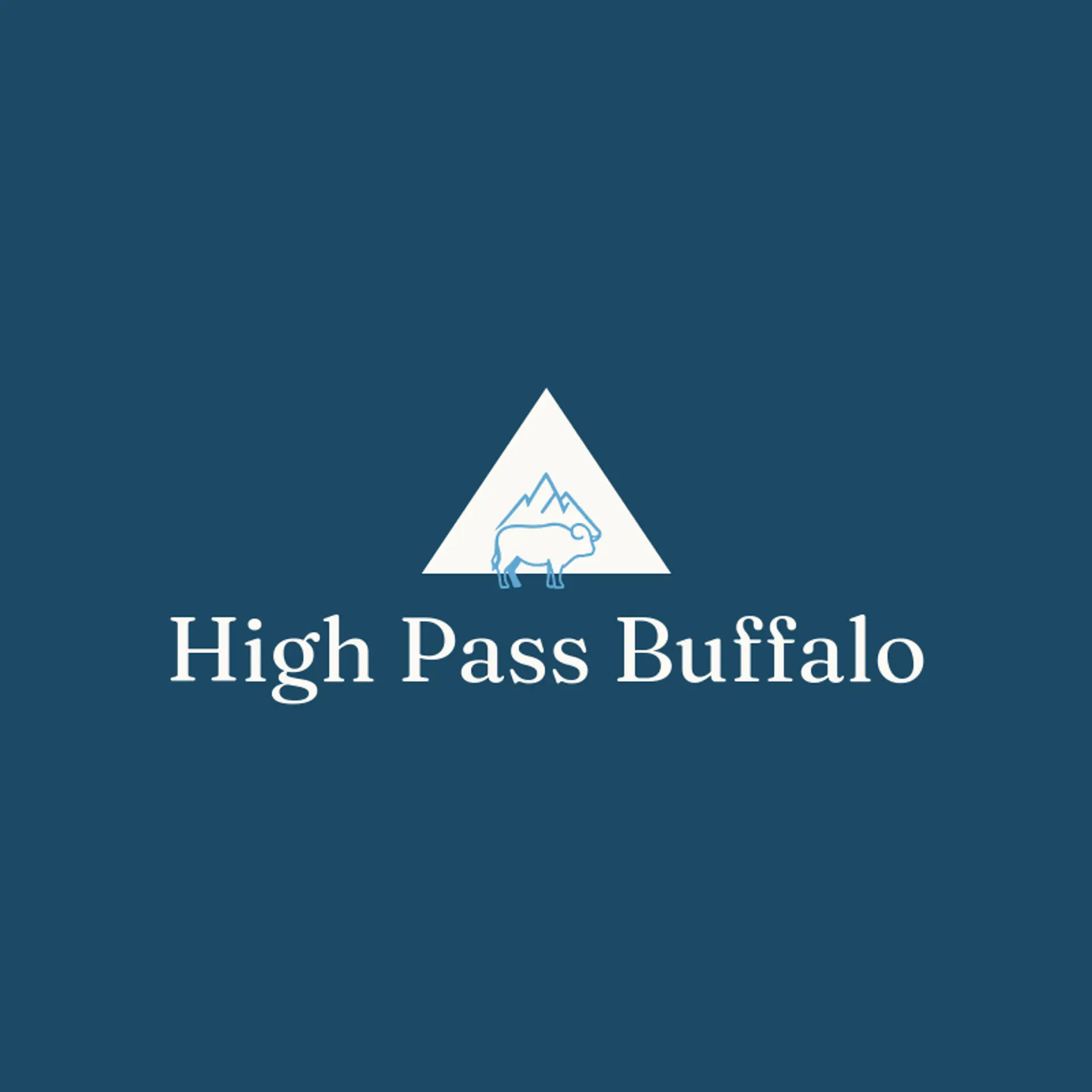 High Pass Buffalo logo for buffalo