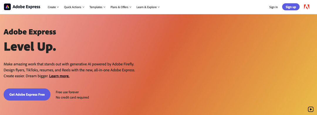 Adobe Express invoice templates