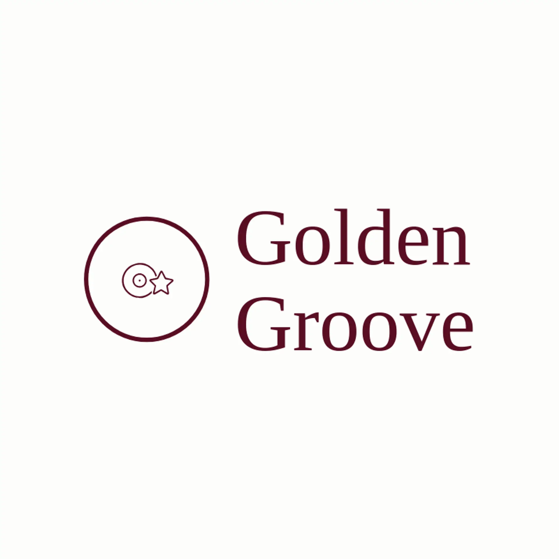 Golden Groove logo for hip hop