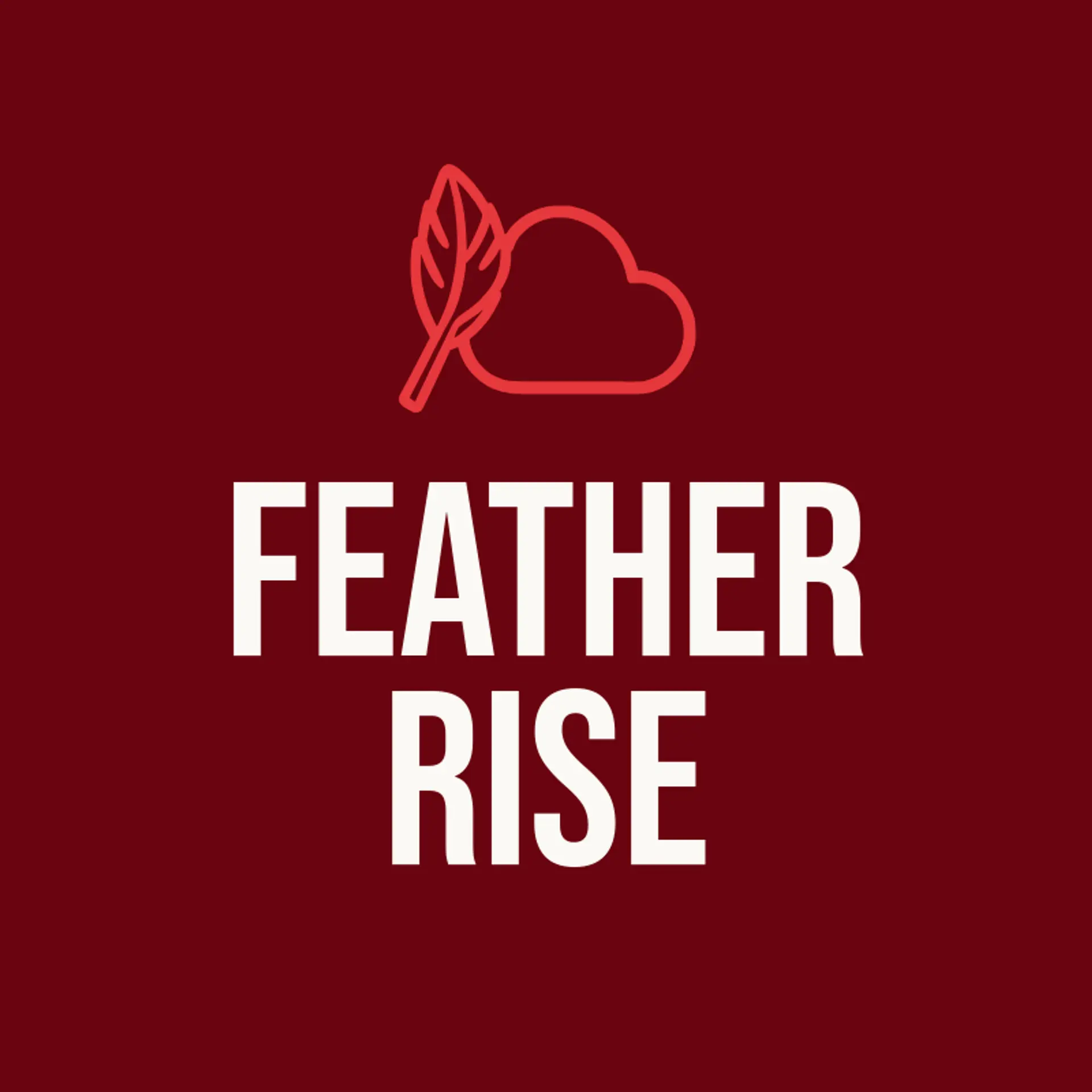 Feather Rise logo for angel