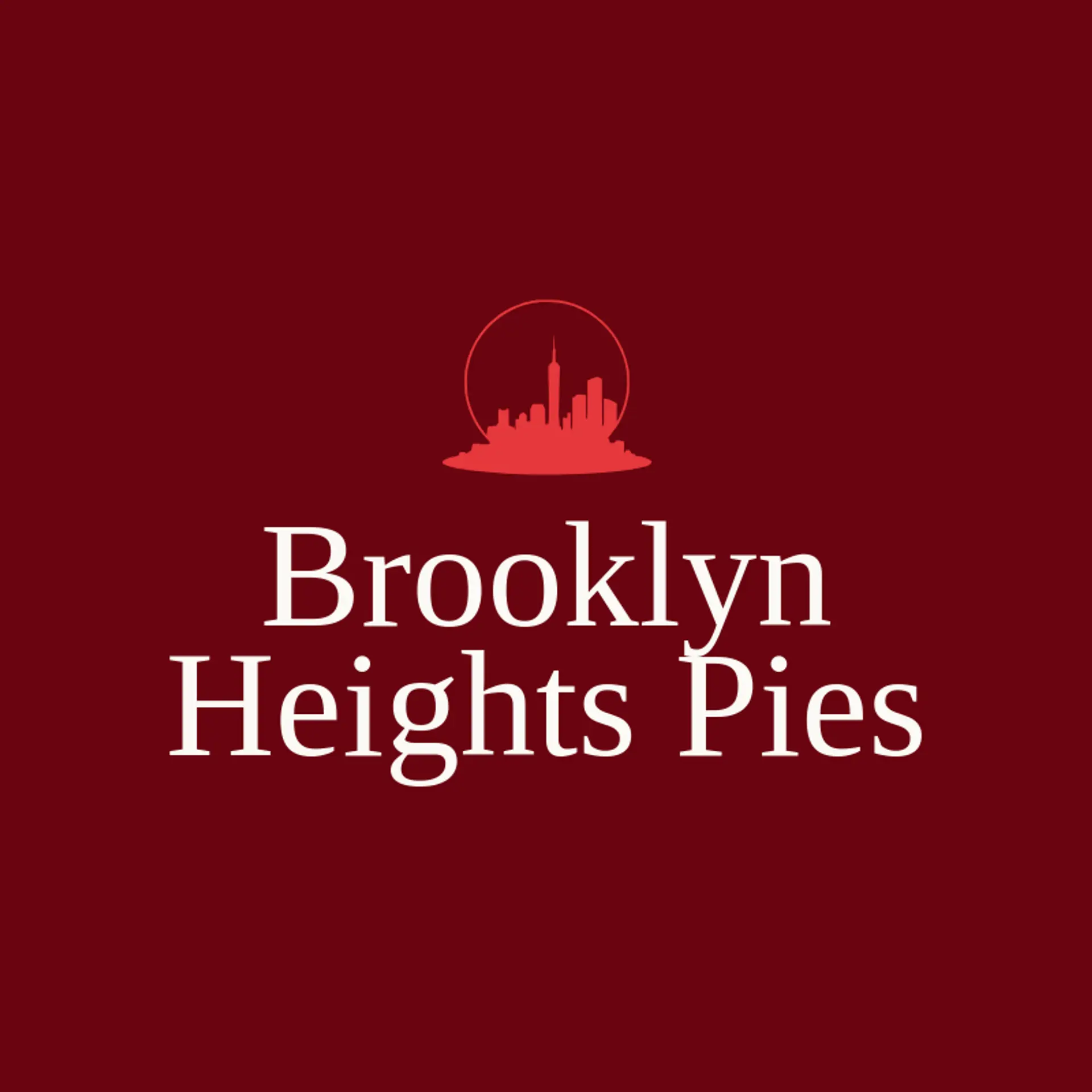 Brooklyn Heights Pies logo for new york
