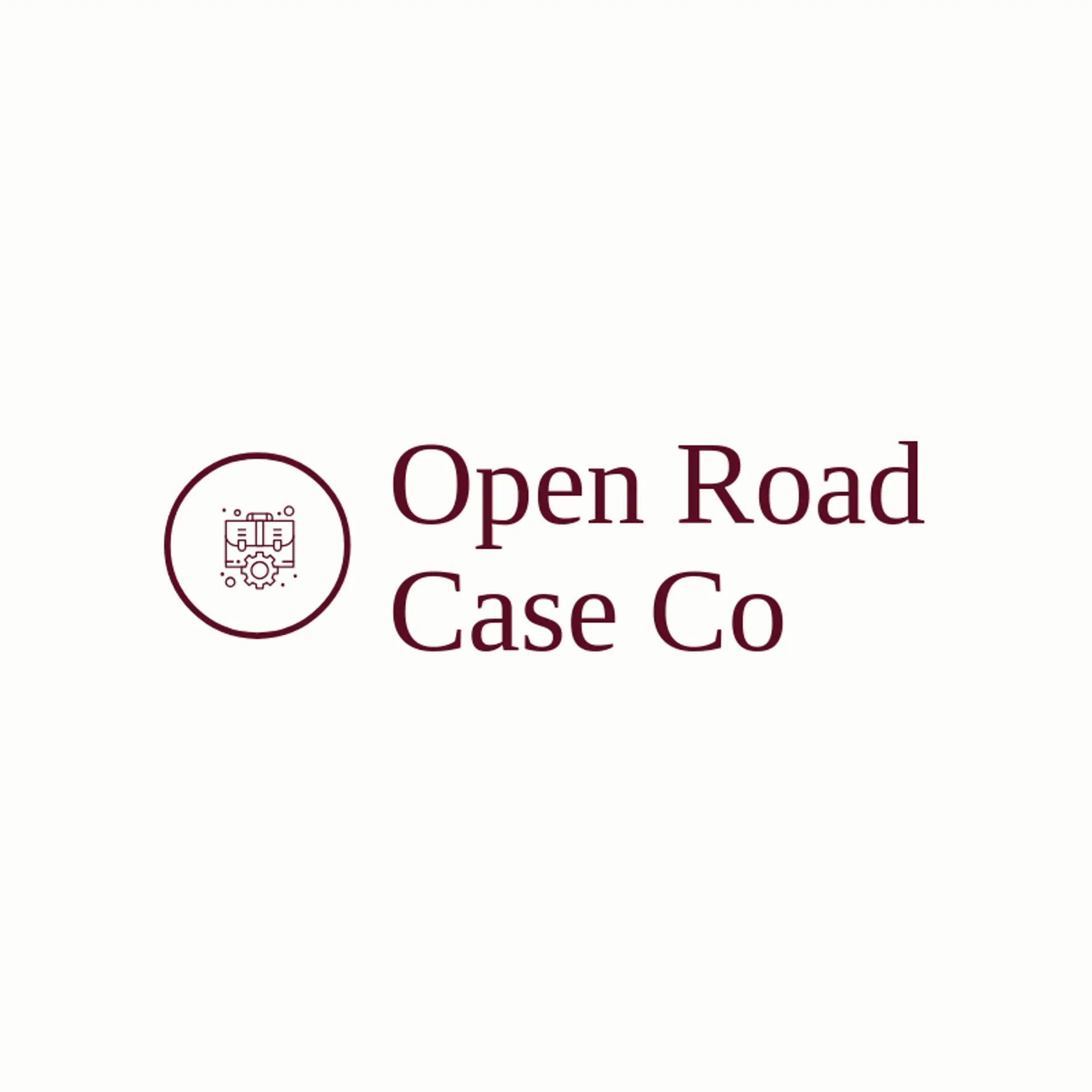 Open Road Case Co logo for case