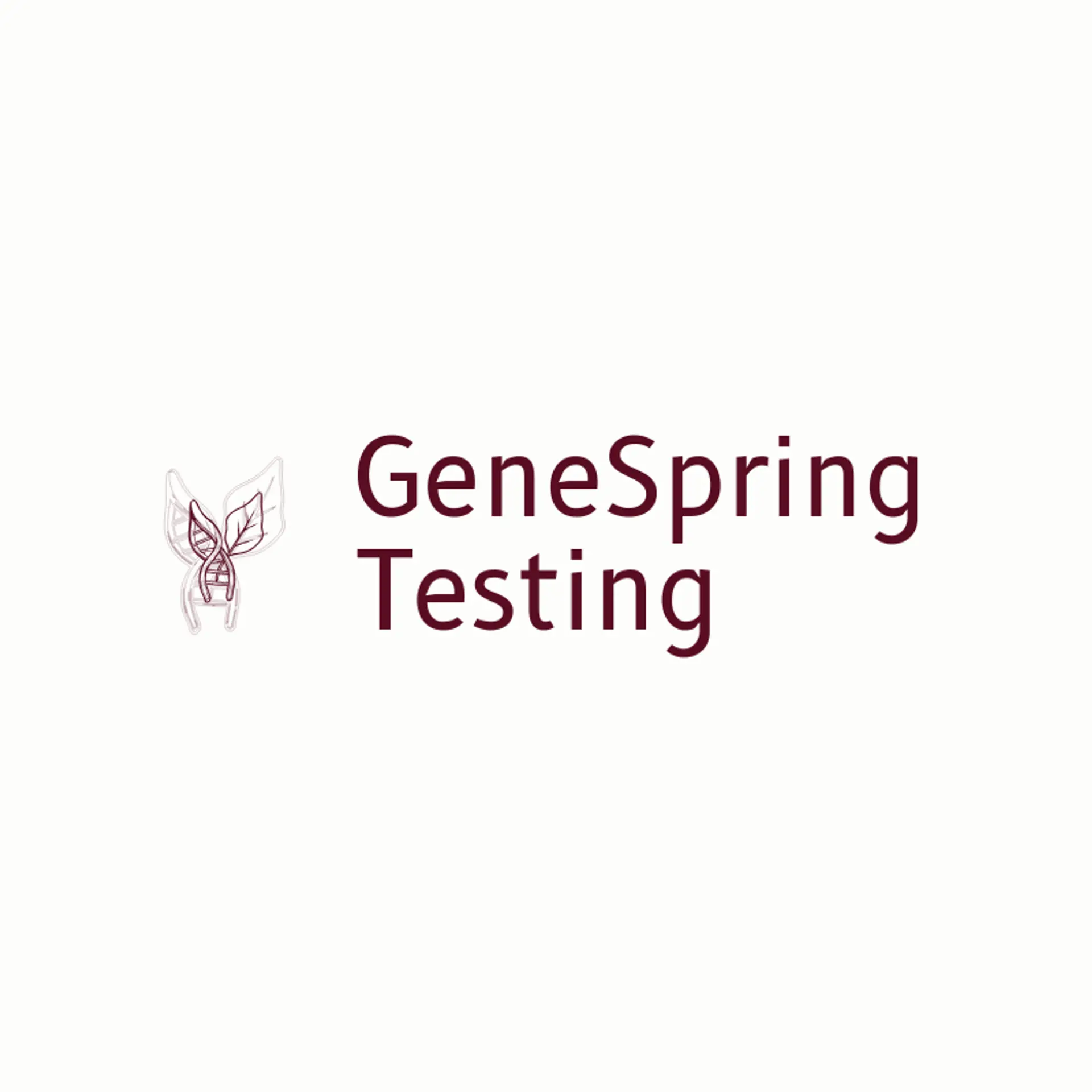 GeneSpring Testing logo for diagnostics