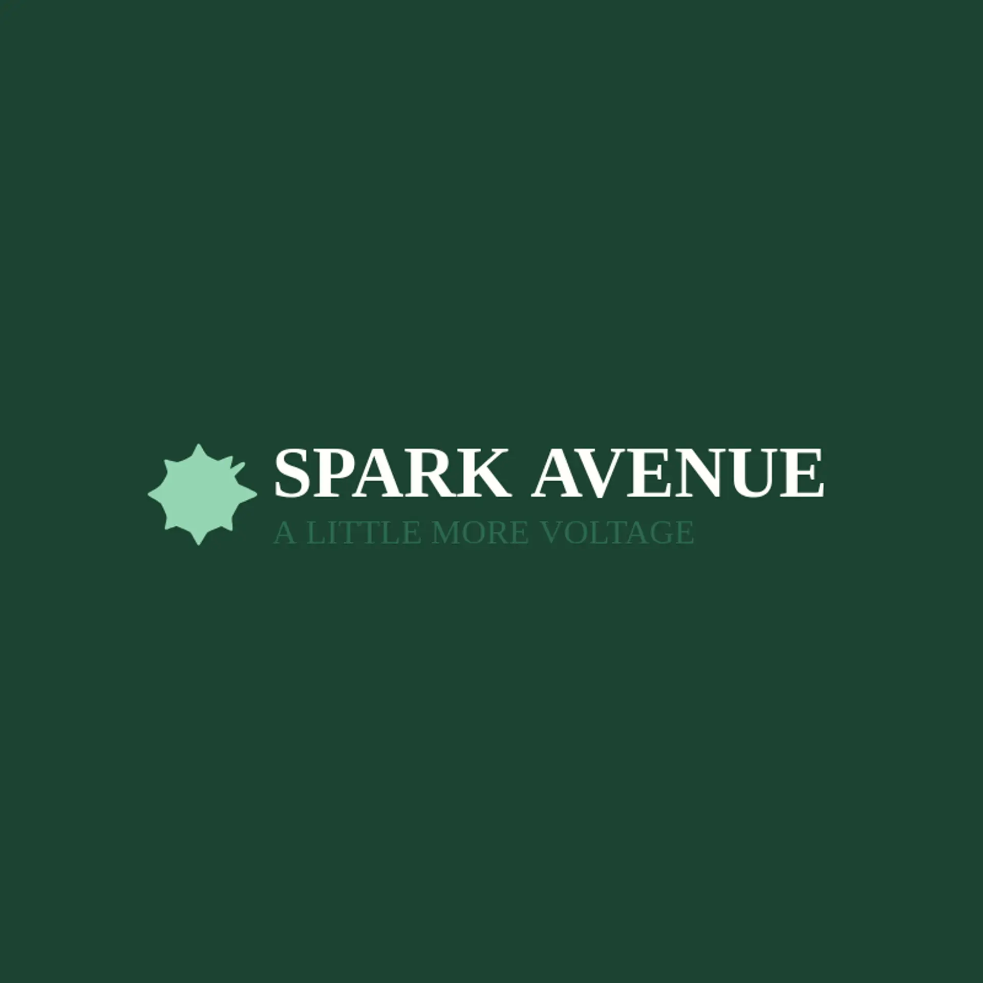 Spark Avenue logo for static
