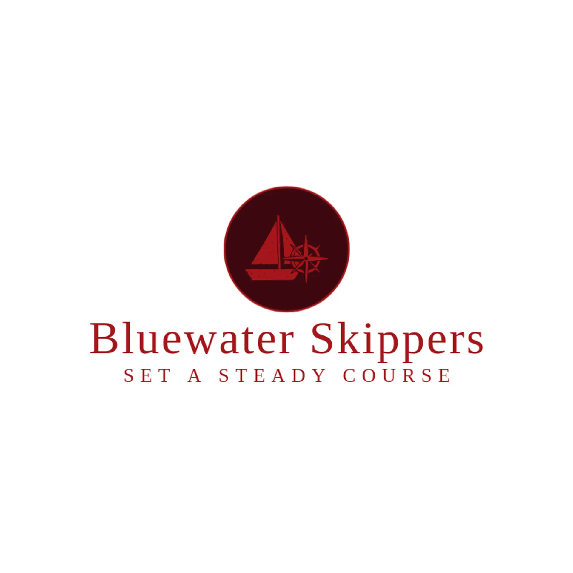 Bluewater Skippers logo for sailboat
