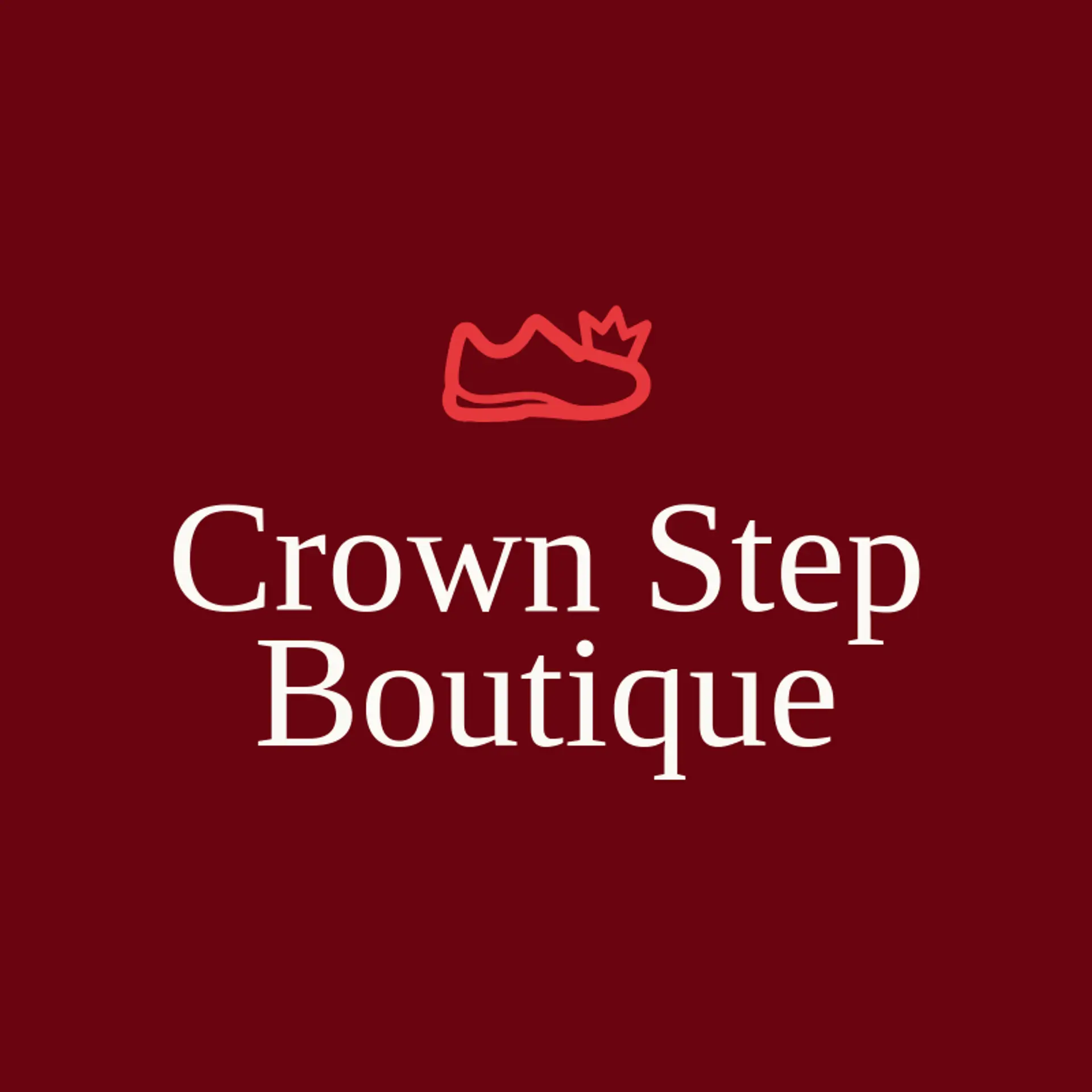 Crown Step Boutique logo for shoe store
