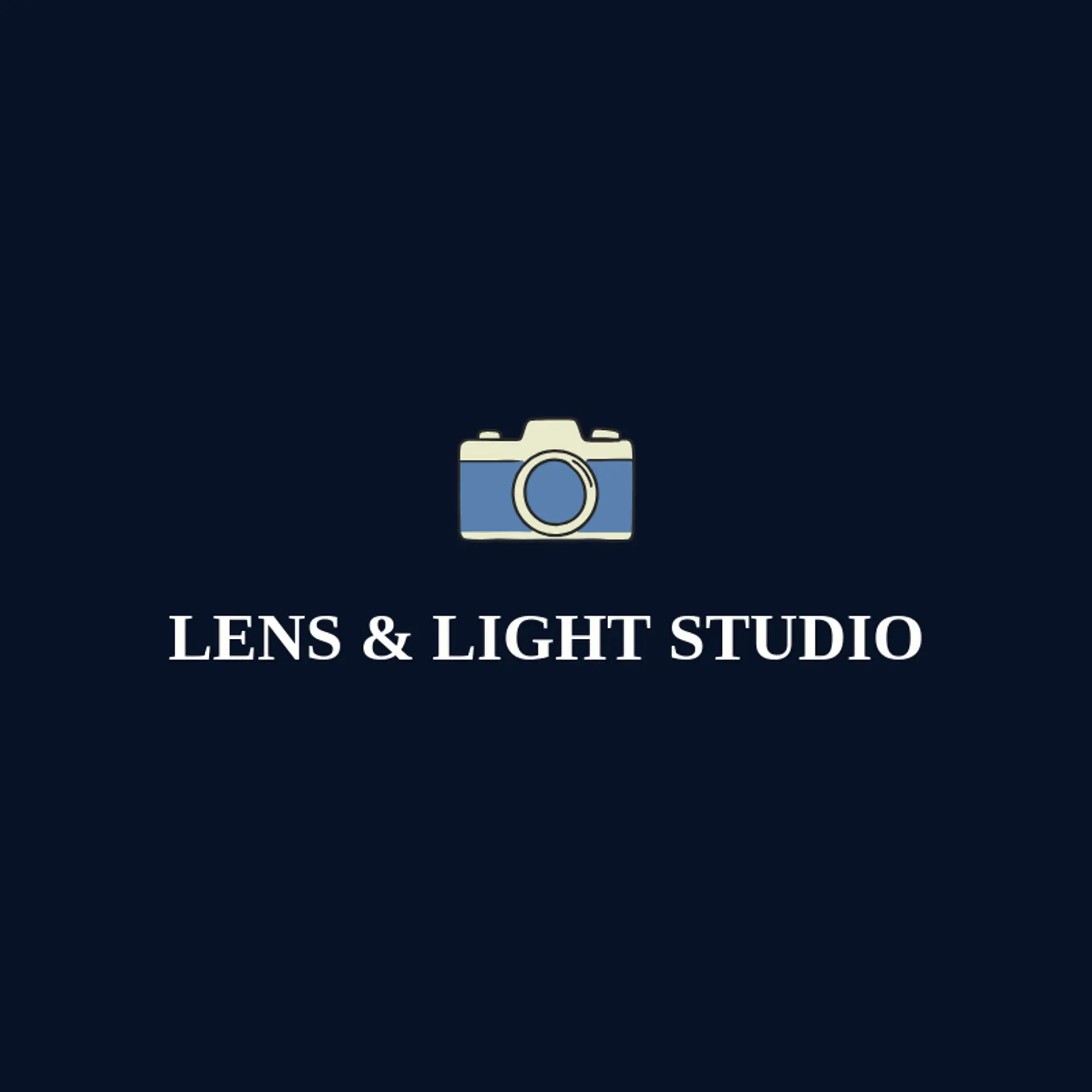 Lens & Light Studio logo for photo