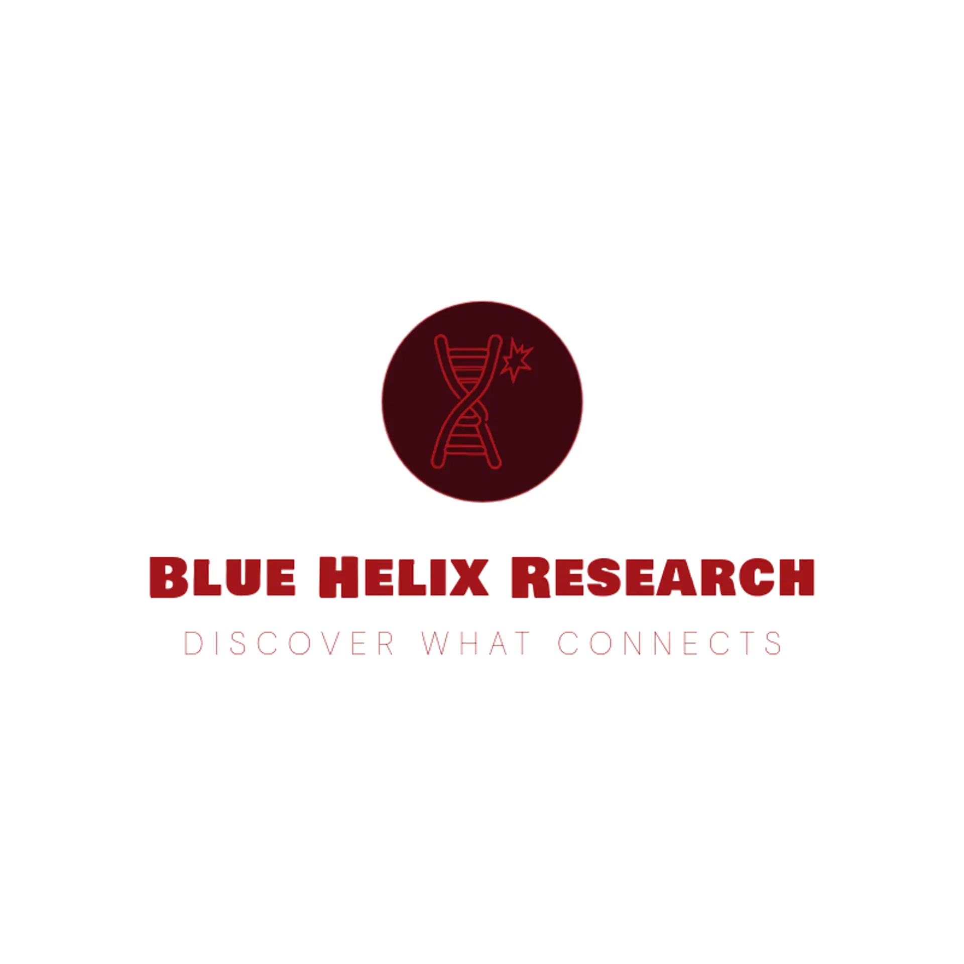 Blue Helix Research logo for biology