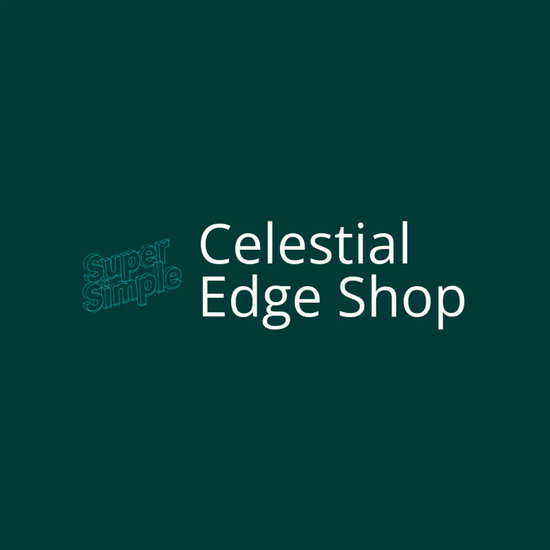Celestial Edge Shop logo for super
