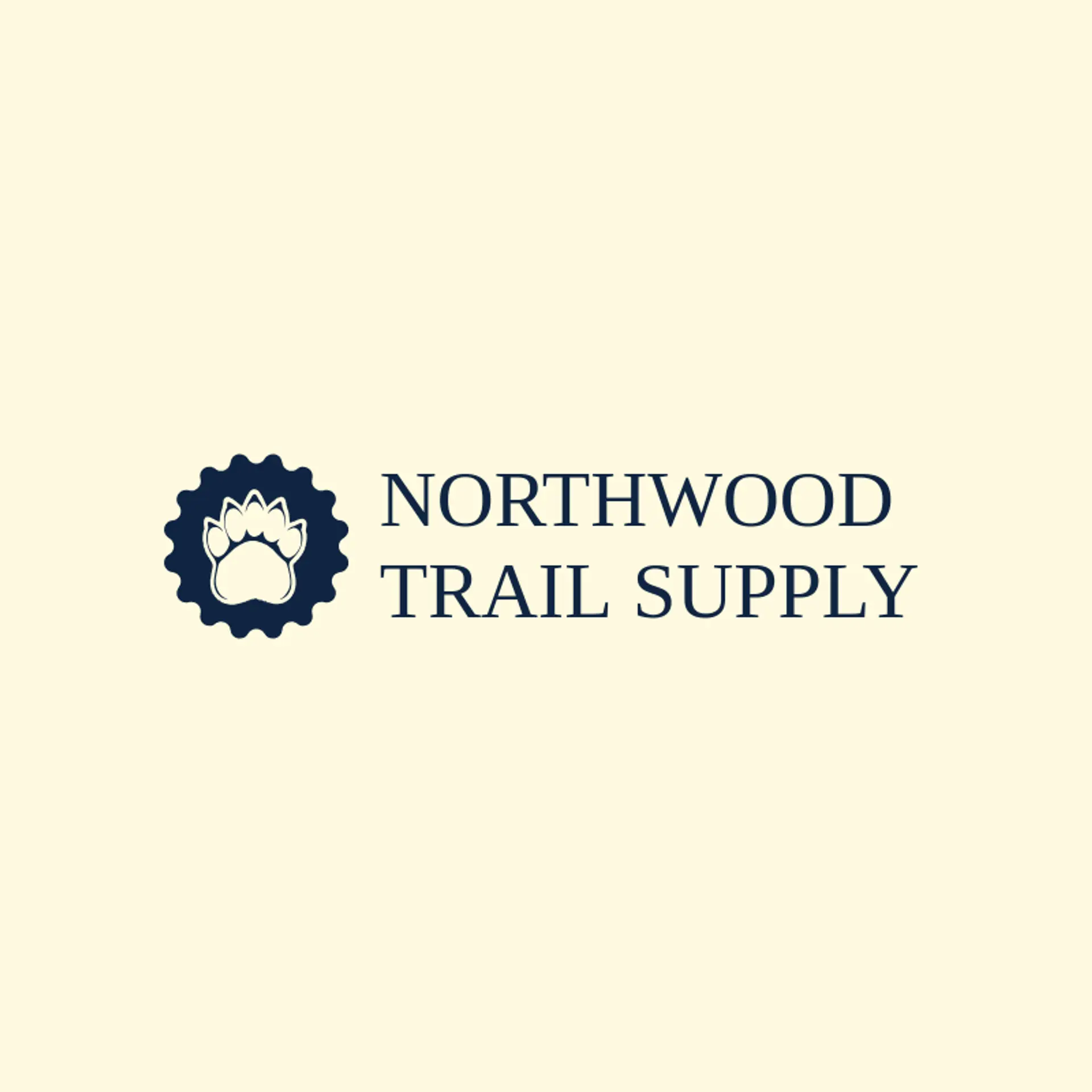 Northwood Trail Supply logo for grizzly bear