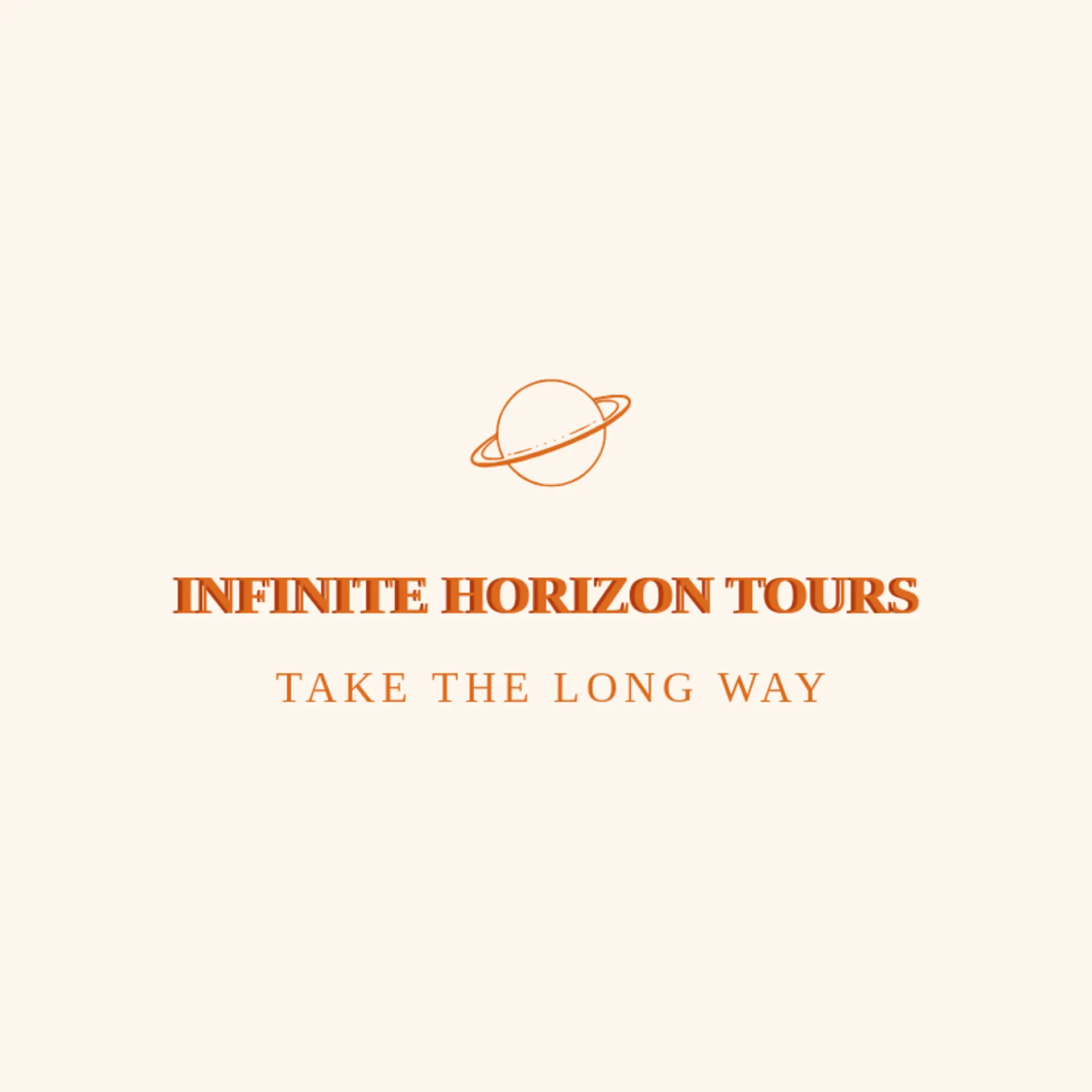 Infinite Horizon Tours logo for saturn