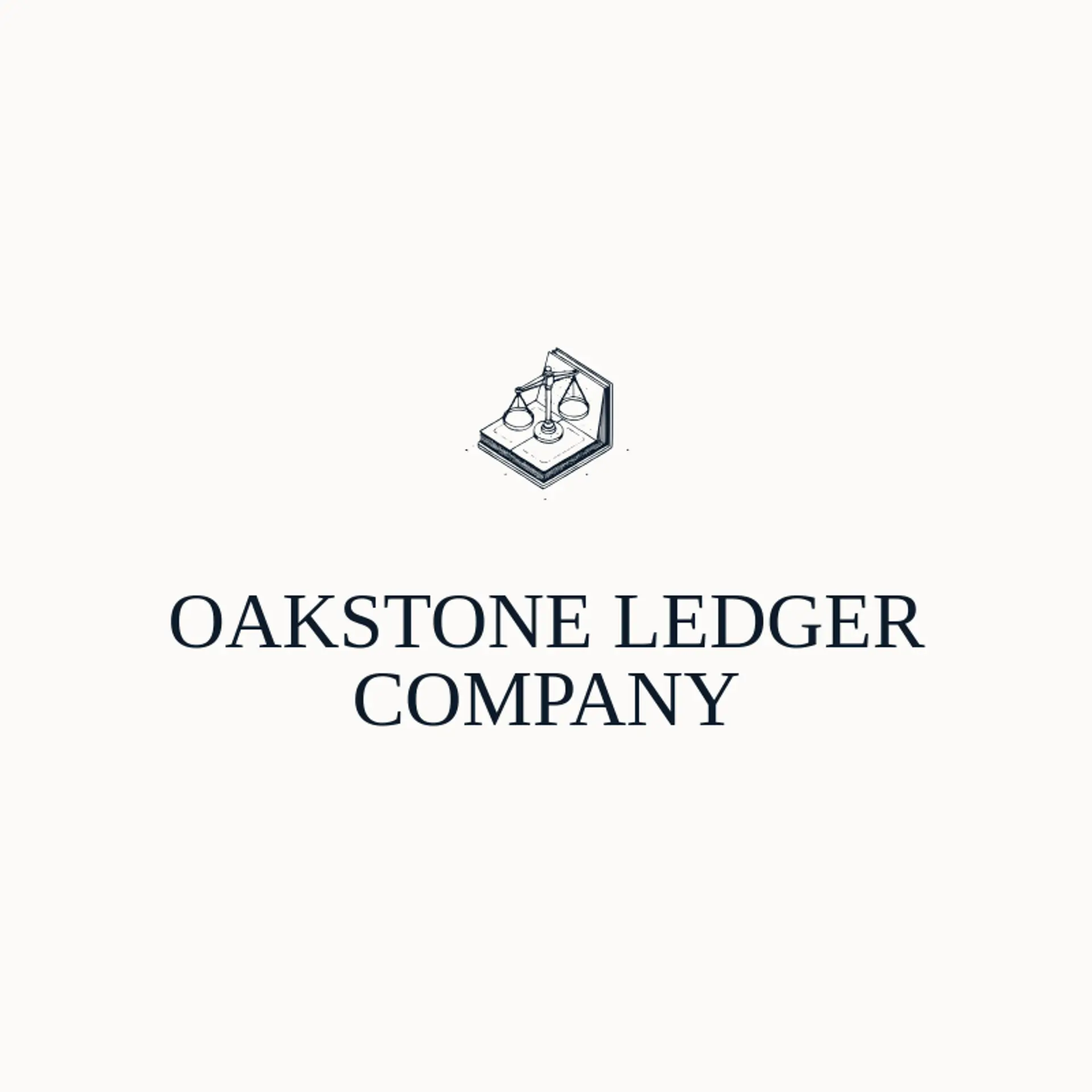 Oakstone Ledger Company logo for ledger