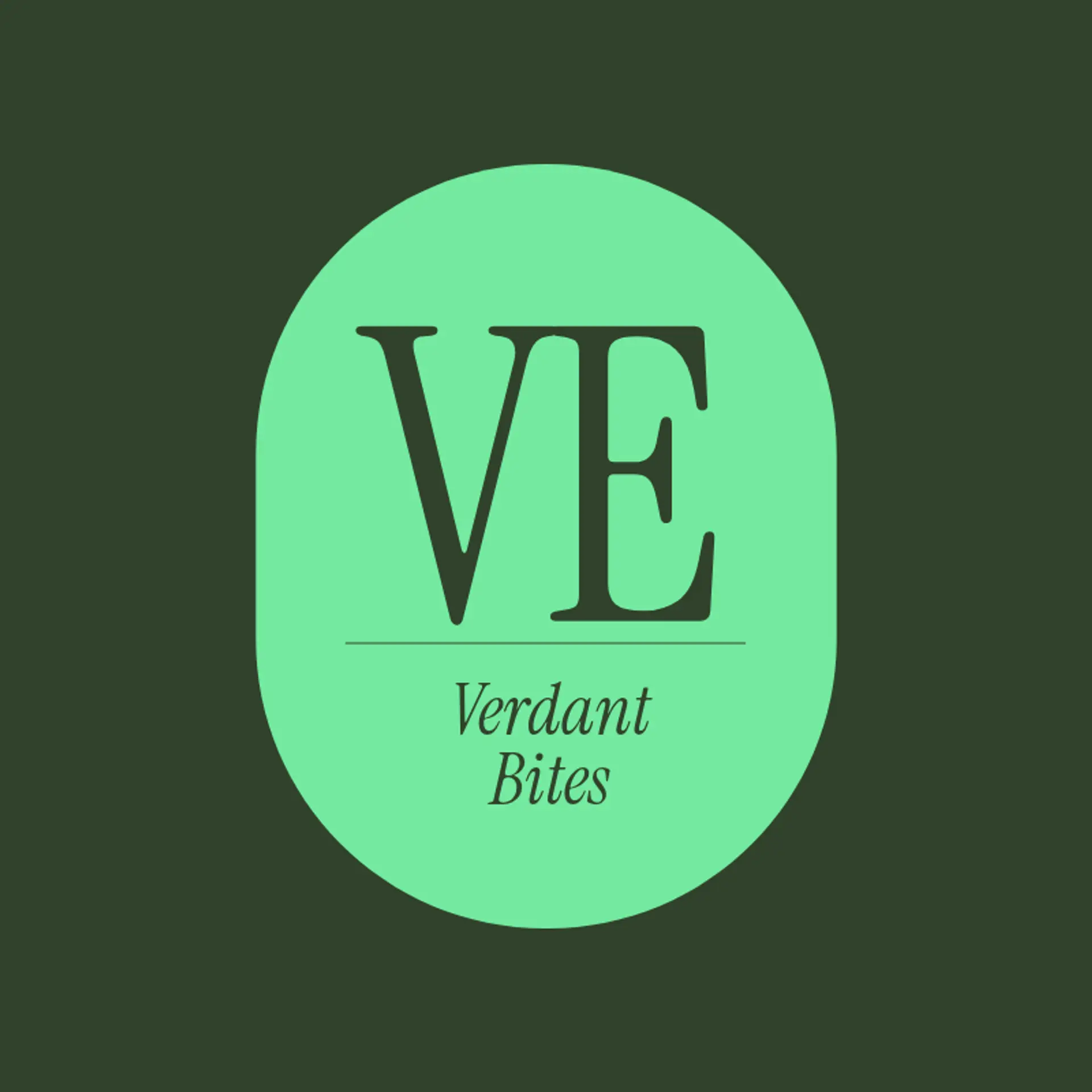 Verdant Table logo for vegan restaurant