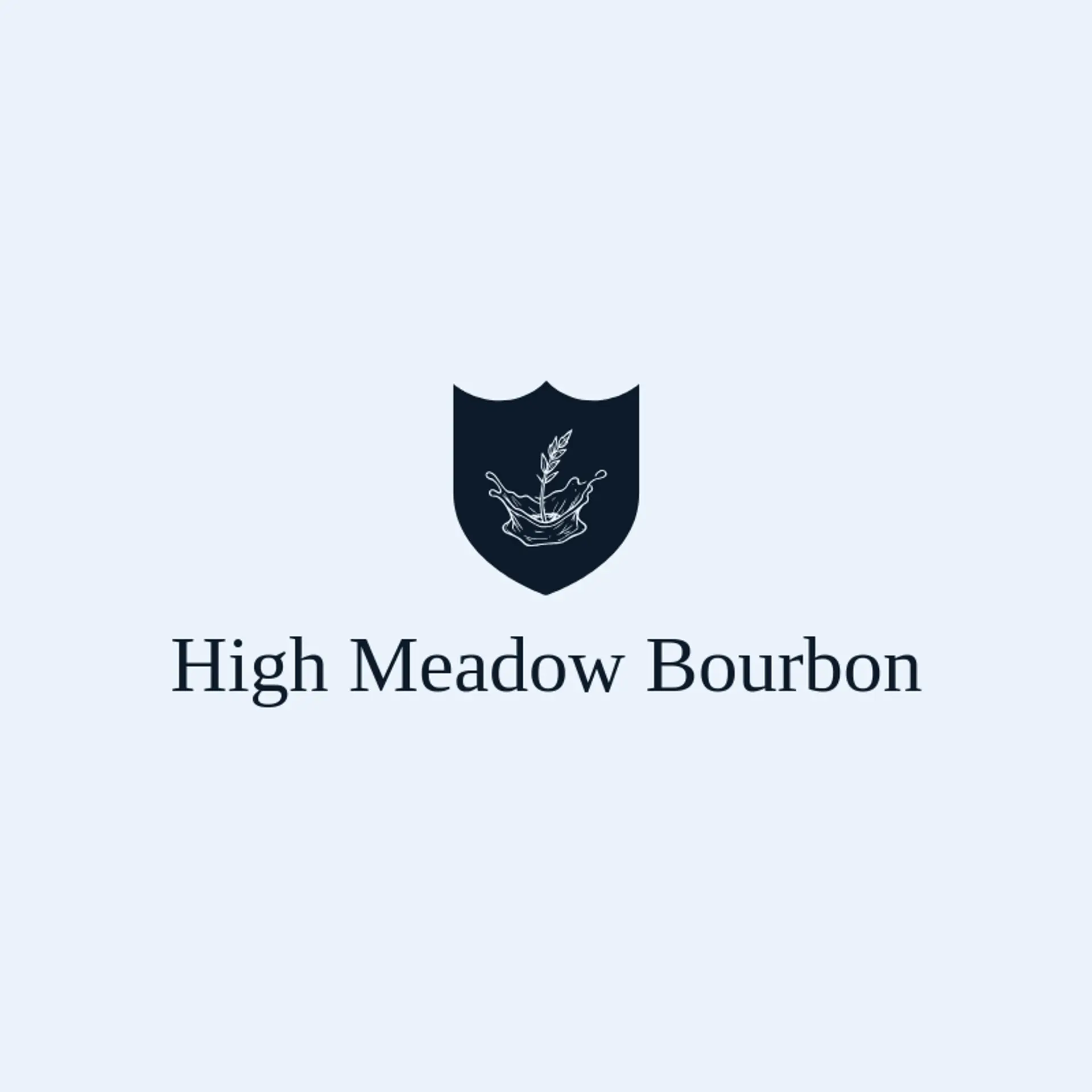 High Meadow Bourbon logo for bourbon