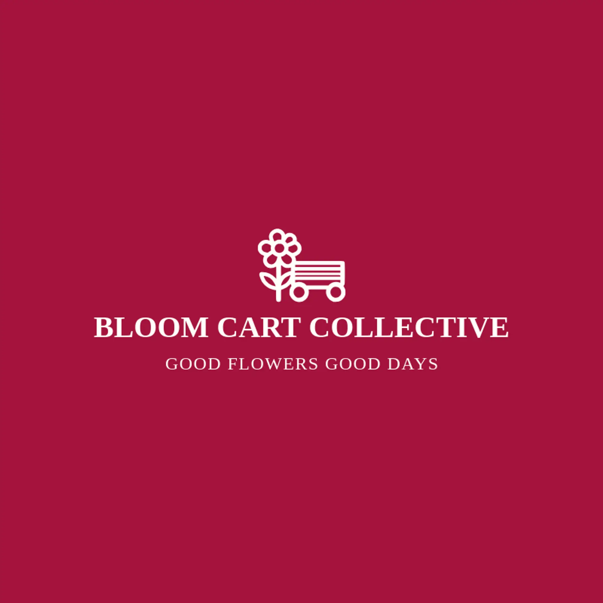 Bloom Cart Collective logo for wildflower