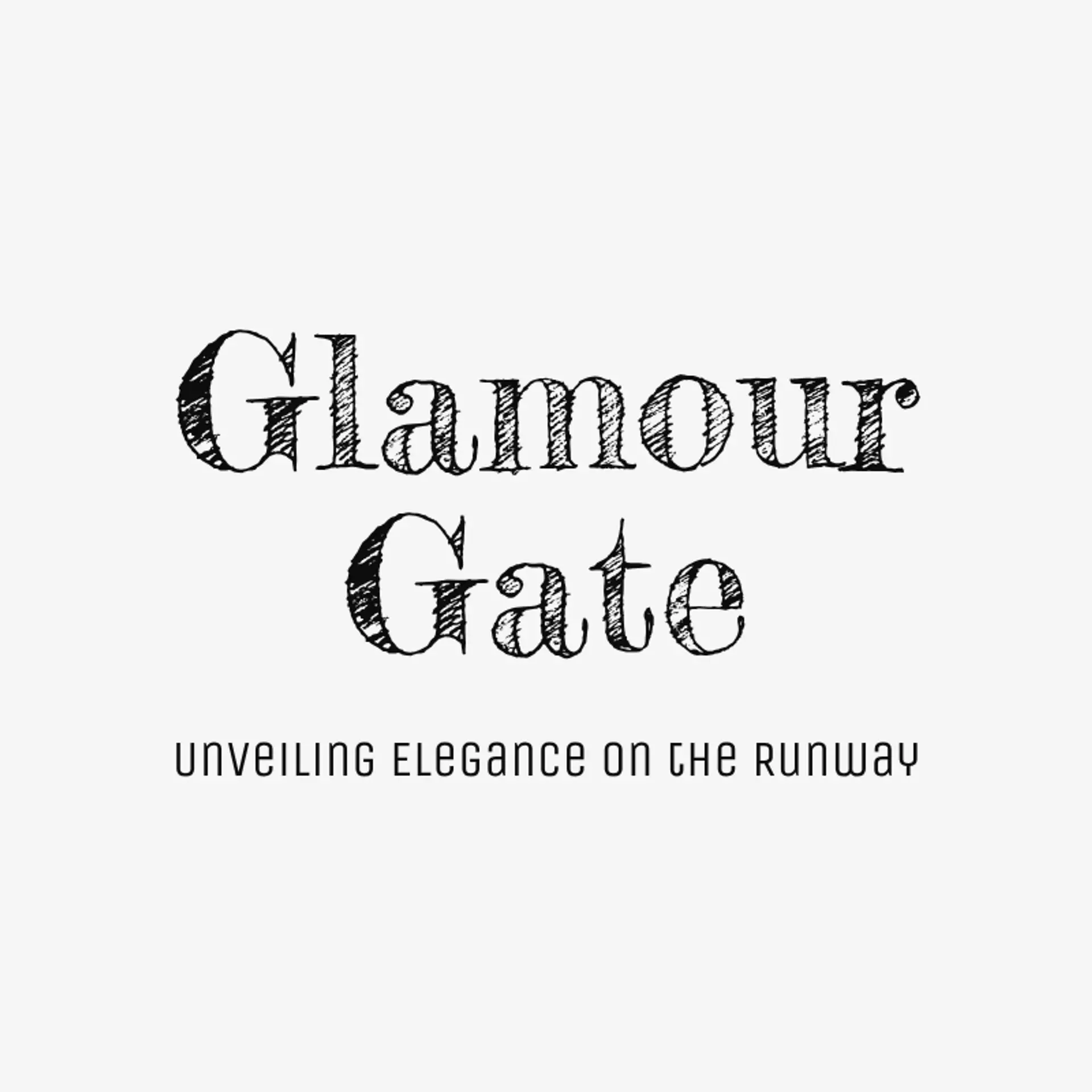 Glamour Gate logo for fashion show