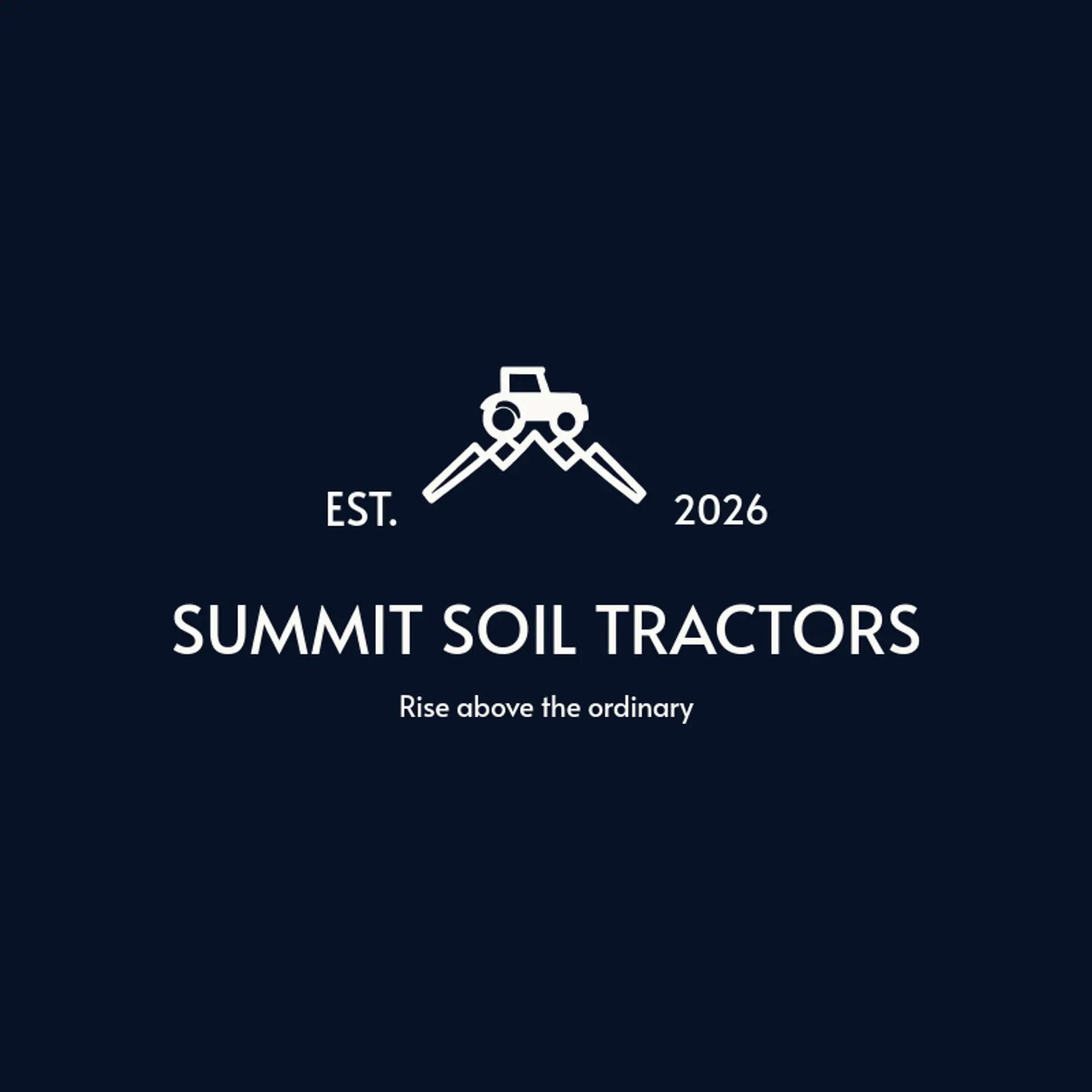 Summit Soil Tractors logo for tractor