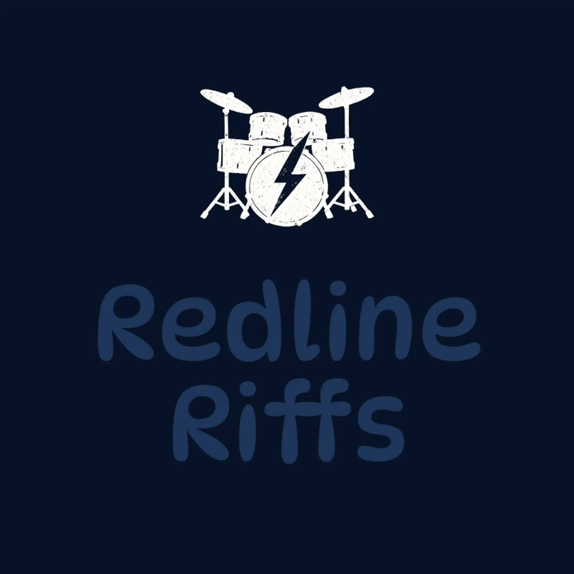 Redline Riffs logo for rock