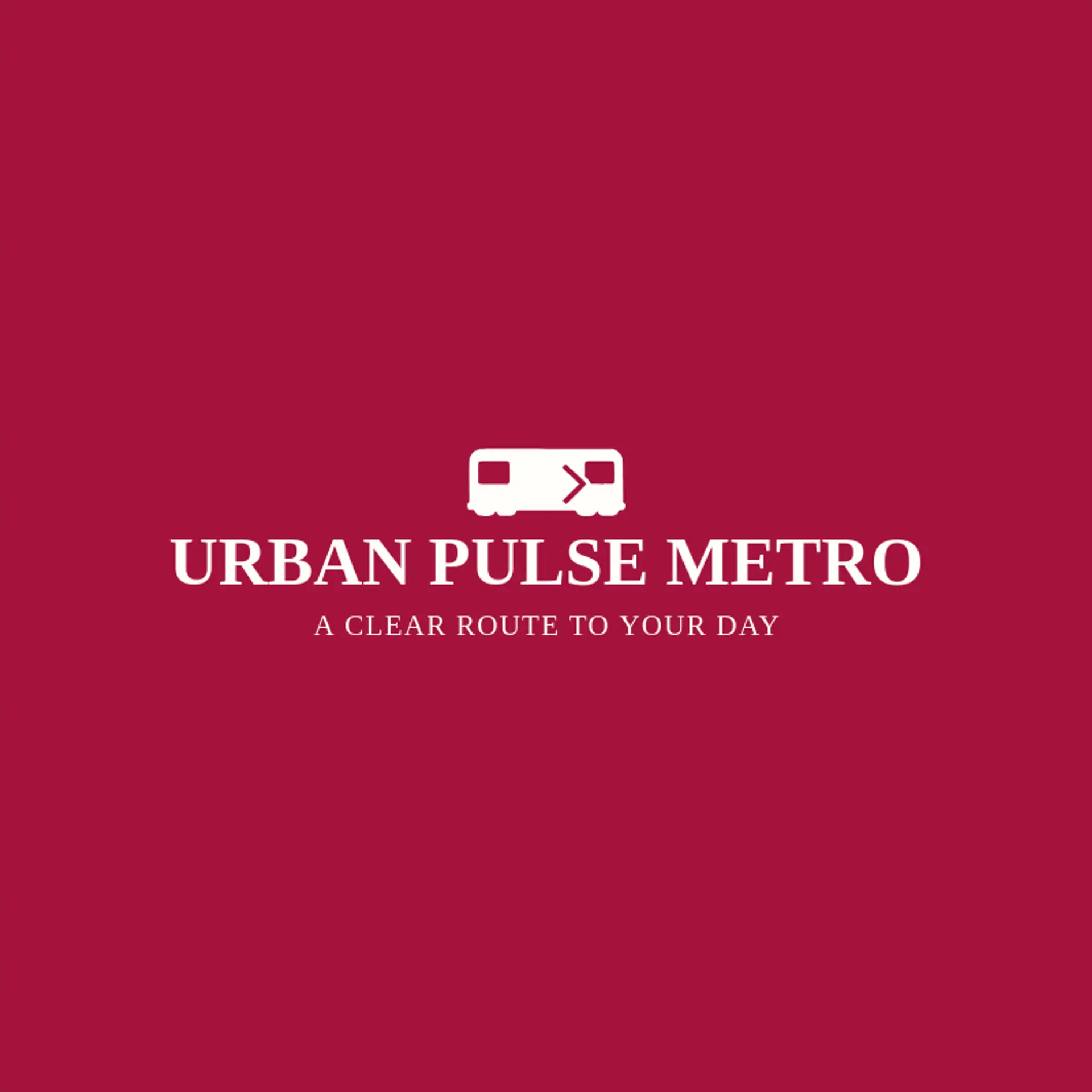 Urban Pulse Metro logo for subway