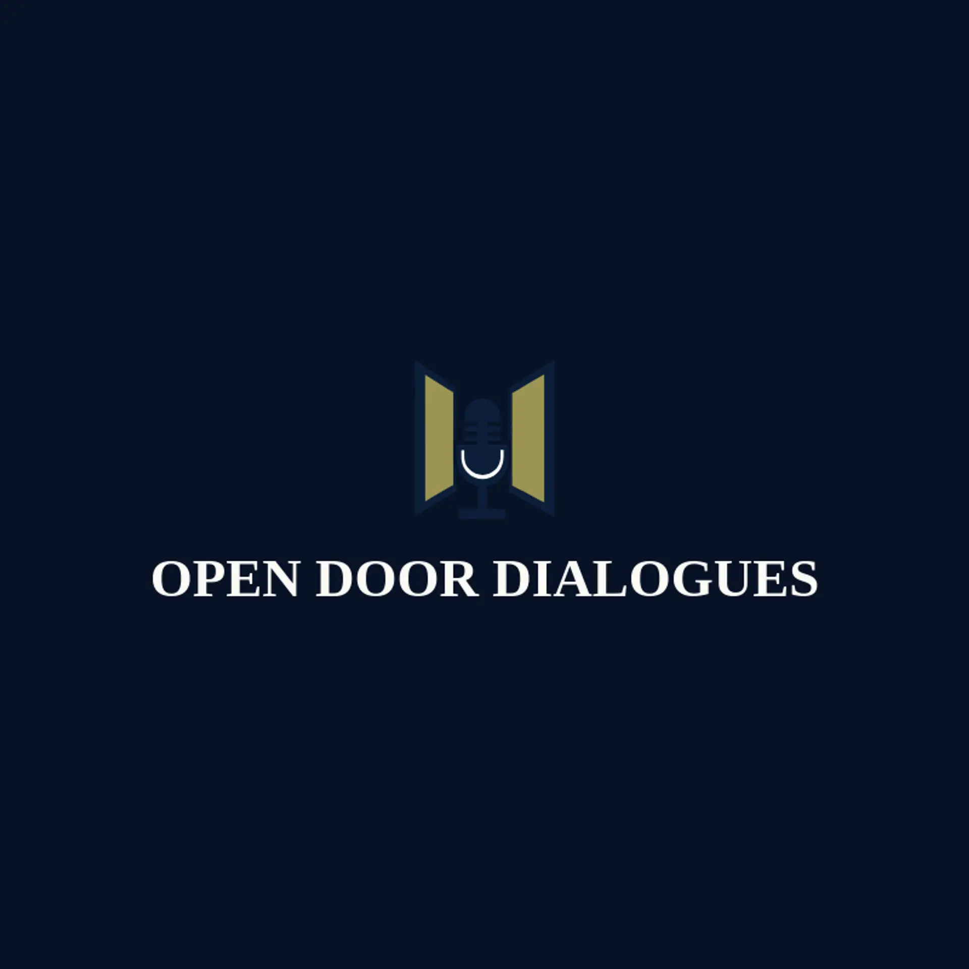 Open Door Dialogues logo for talk show