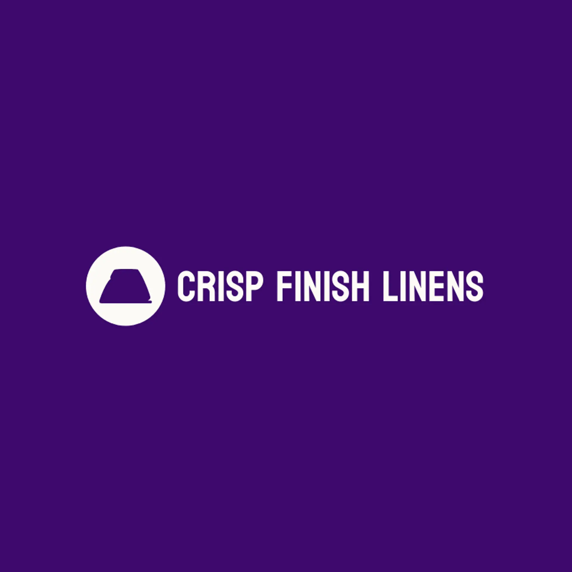 Crisp Finish Linens logo for cotton
