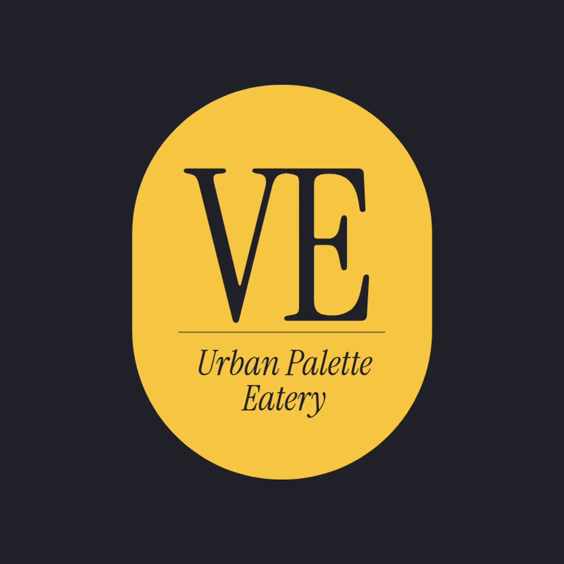 Urban Plate logo for food restaurant