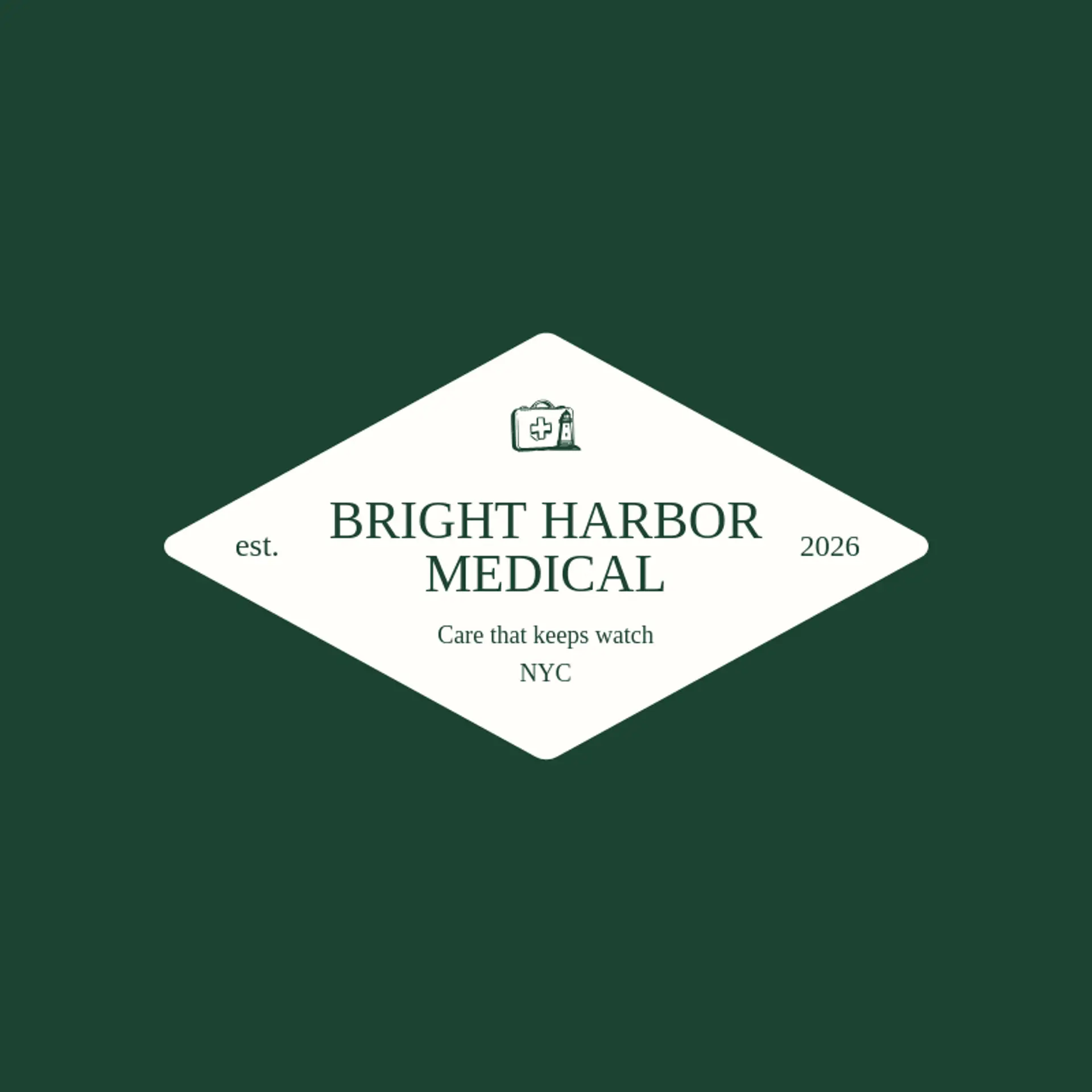 Bright Harbor Medical logo for first aid kit