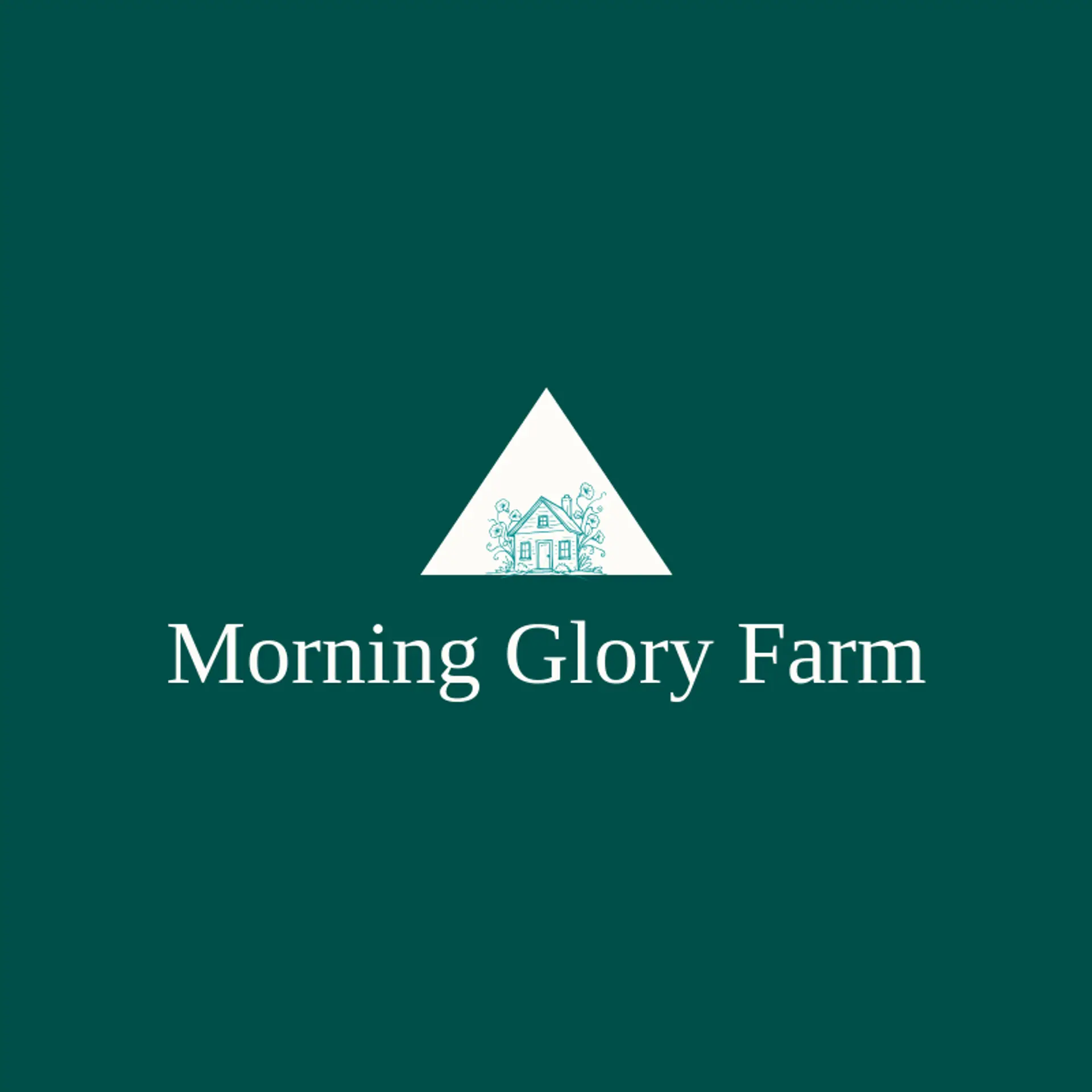 Morning Glory Farm logo for homestead
