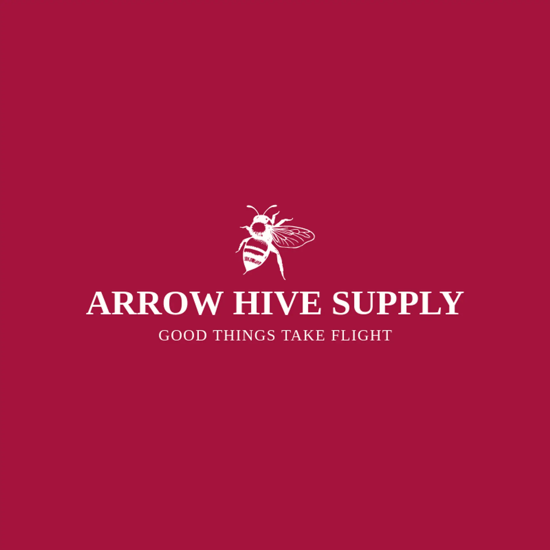 Arrow Hive Supply logo for sting