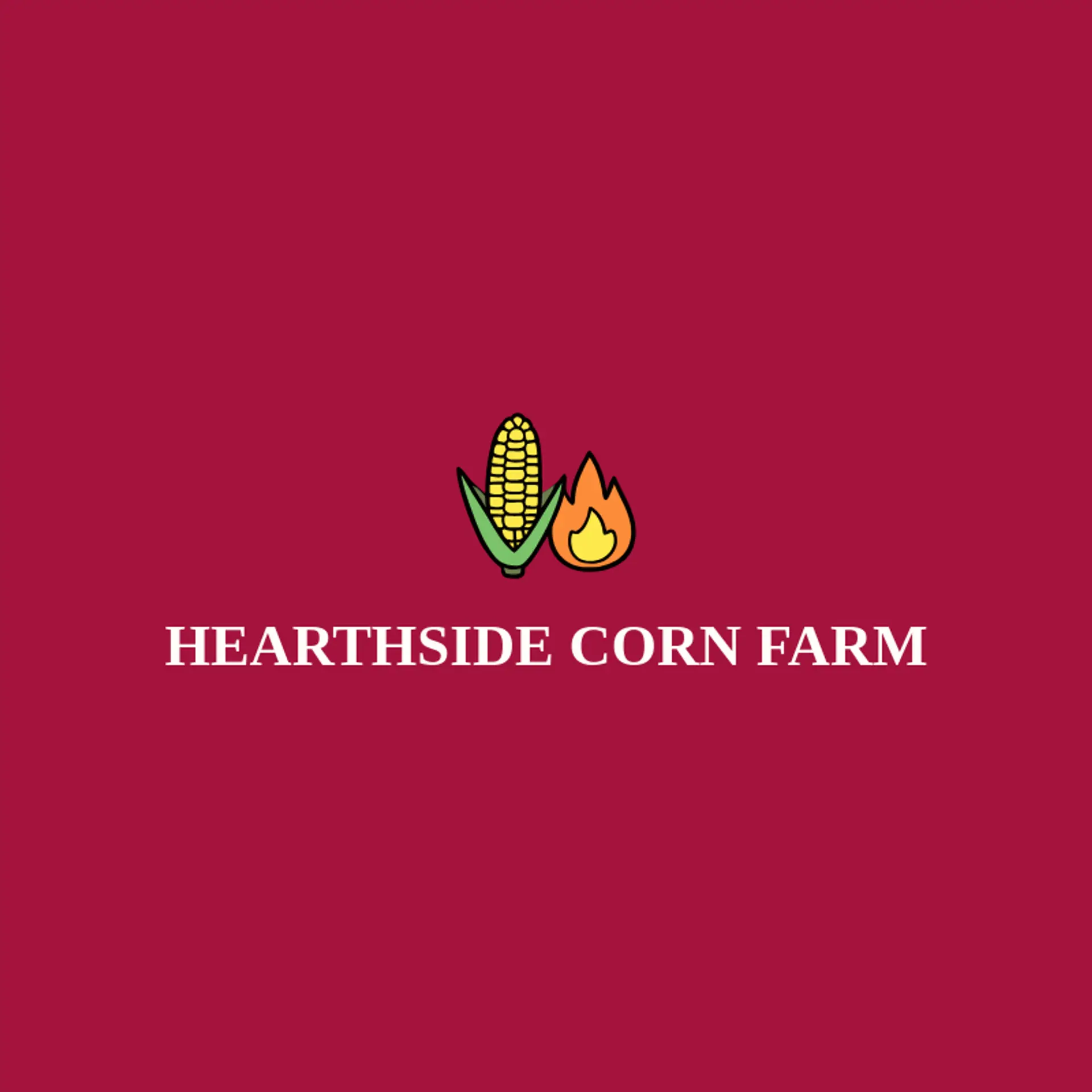 Hearthside Corn Farm logo for corn