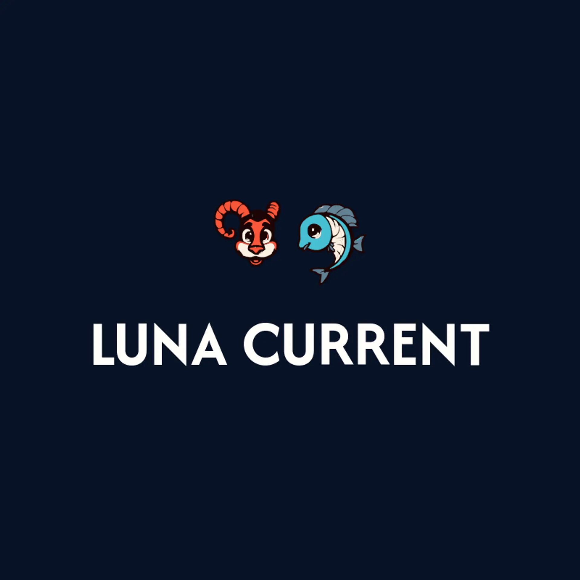 Luna Current logo for pisces
