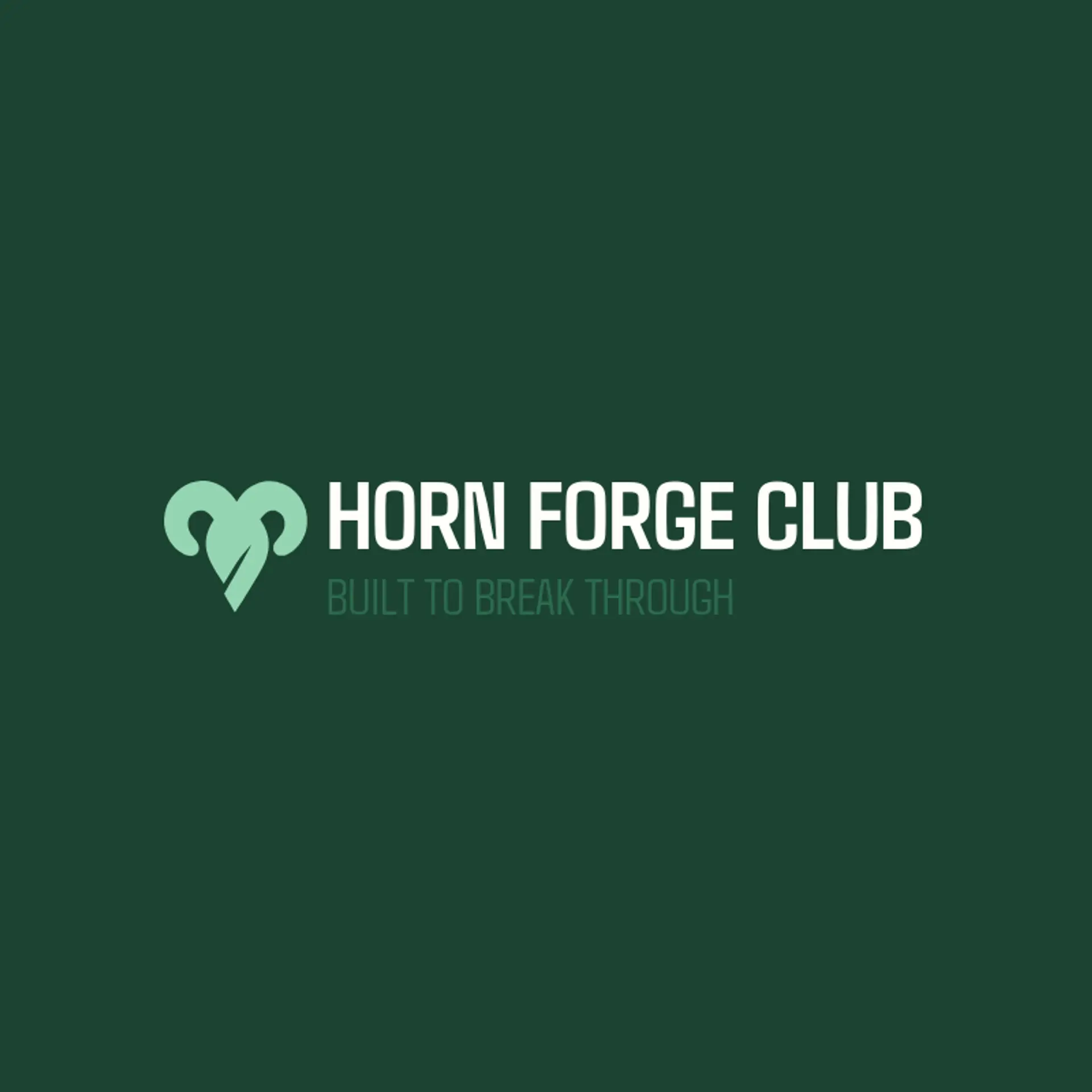 Horn Forge Club logo for beast