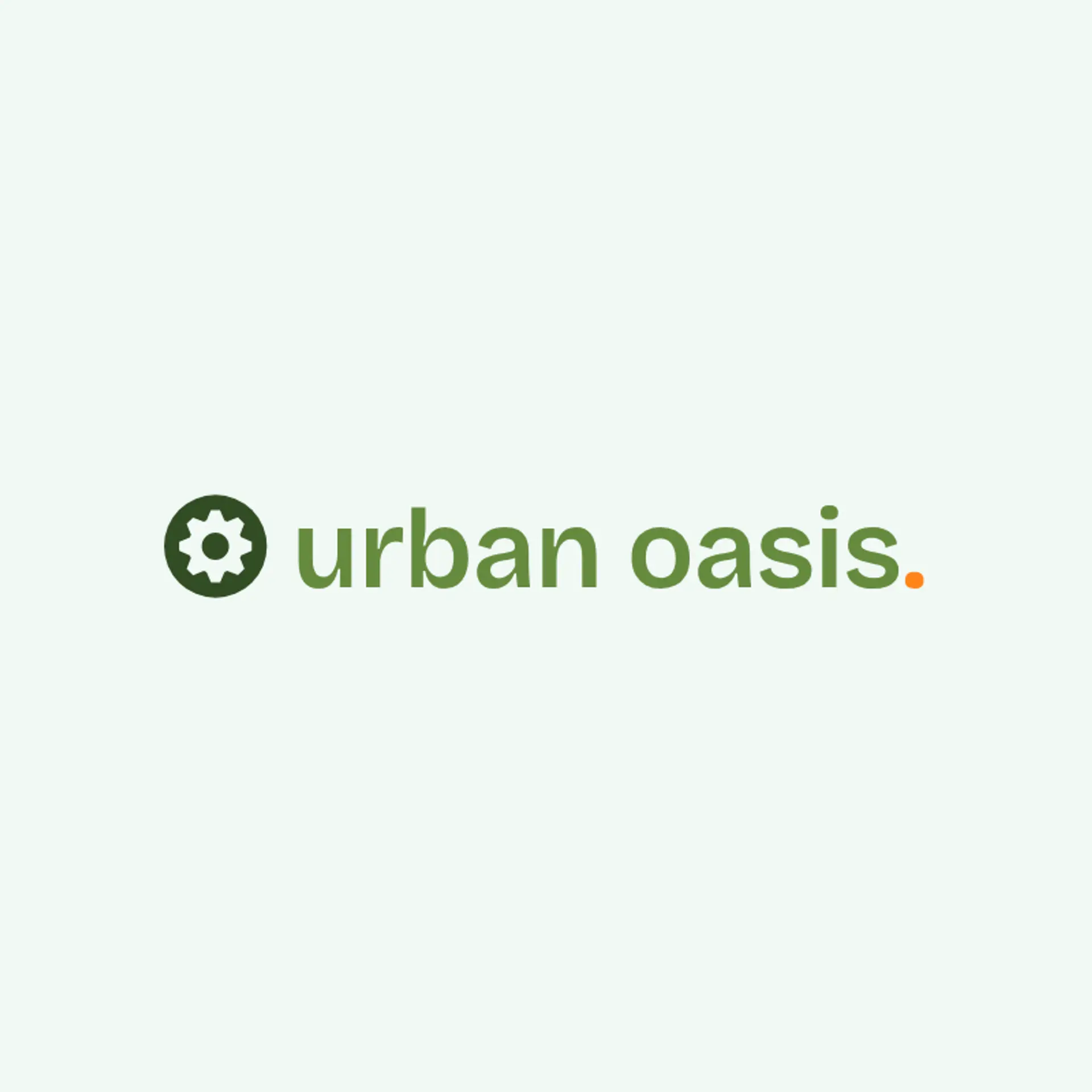 Urban Oasis logo for commercial real estate