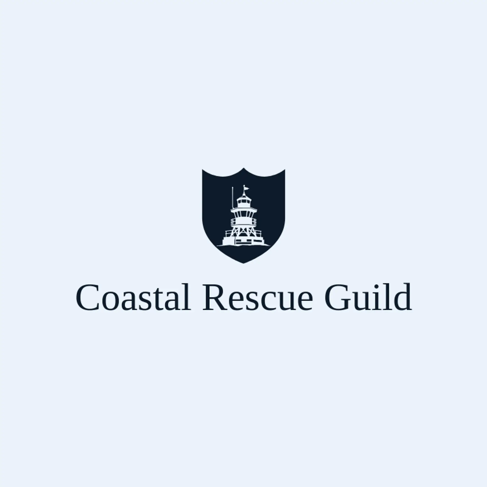 Coastal Rescue Guild logo for coast guard