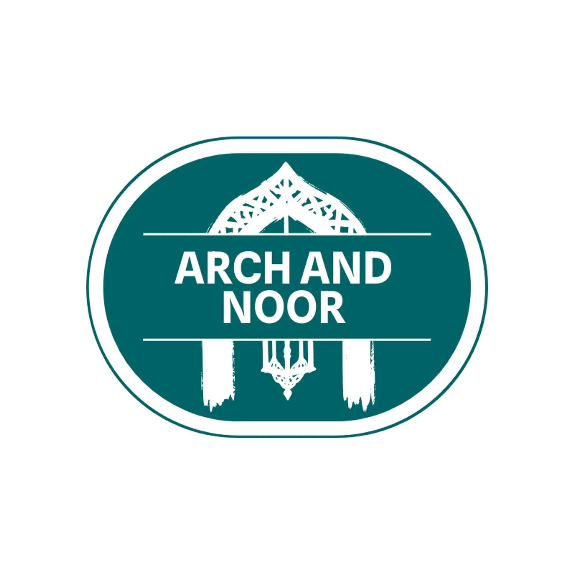 Arch and Noor logo for muslim