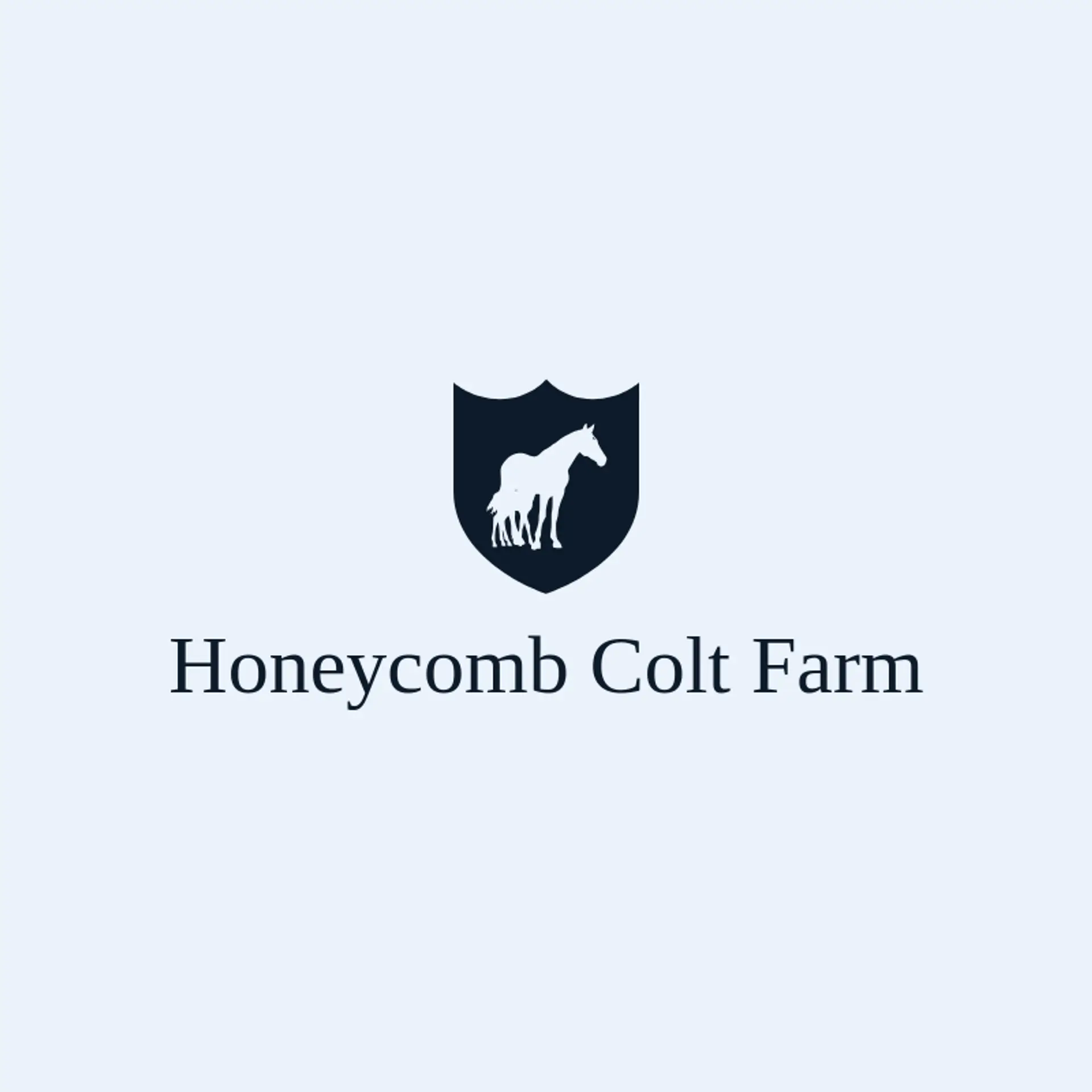 Honeycomb Colt Farm logo for colt