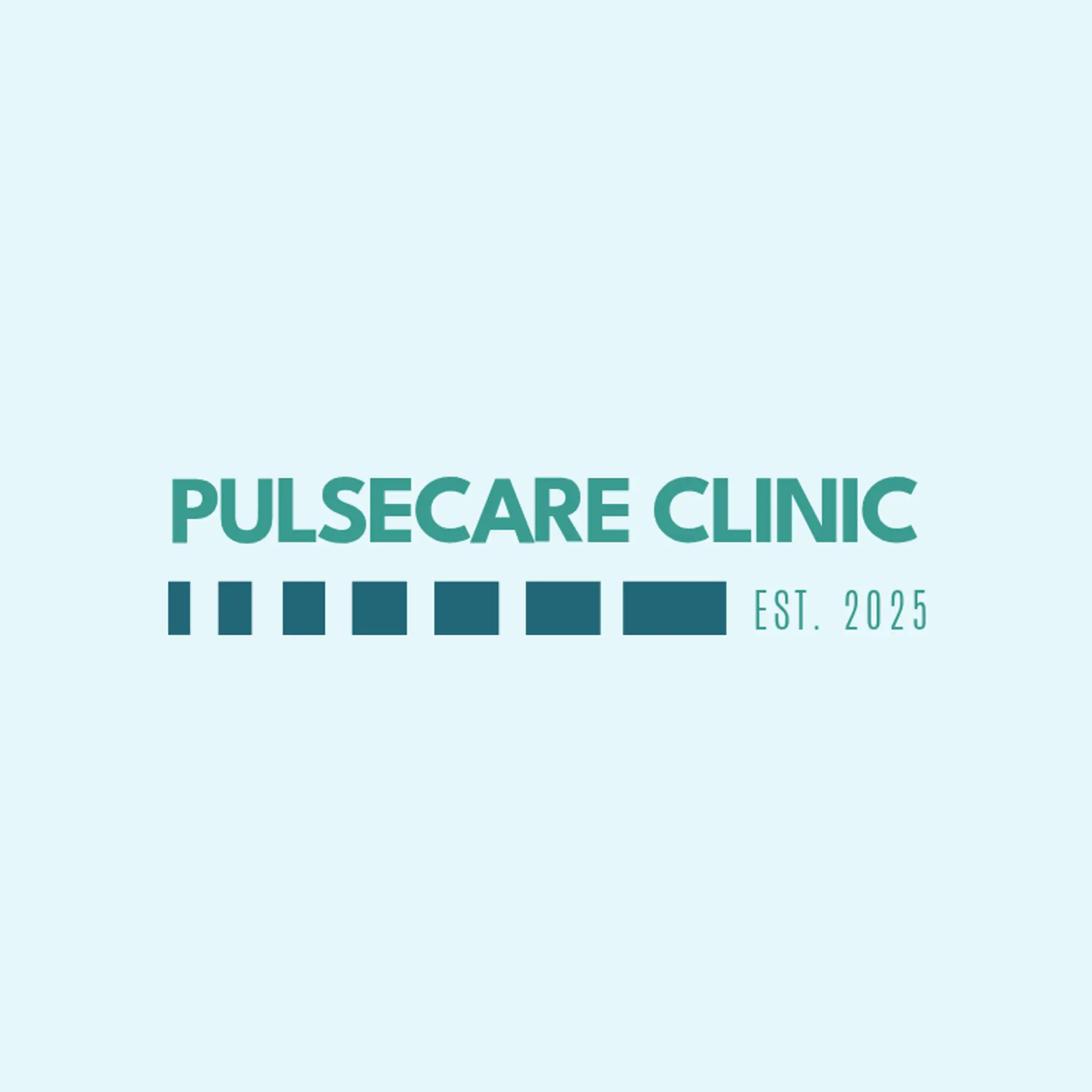 PulseCare Clinic logo for medical clinic